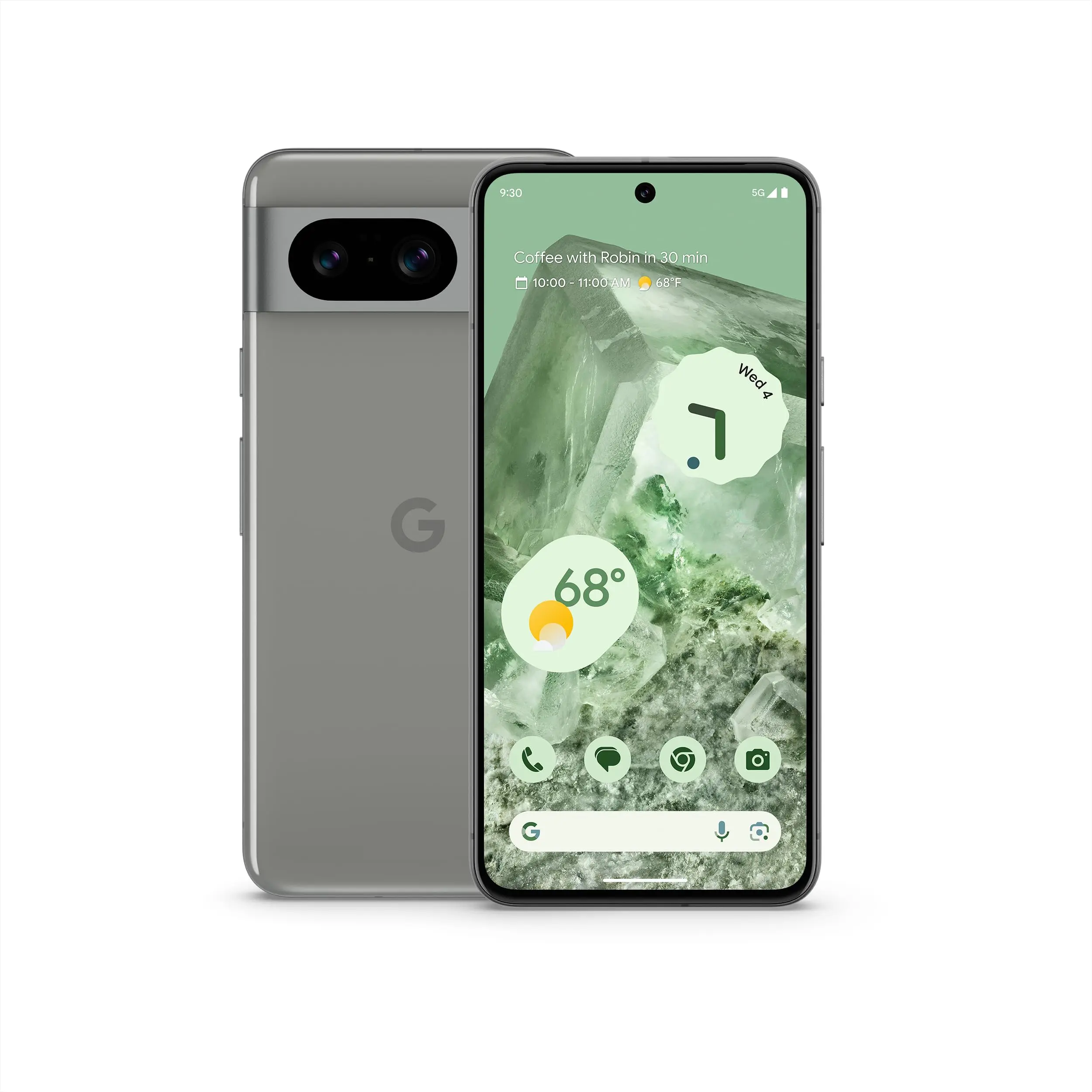 Google Pixel 8 Unlocked 5G Smartphone, 128GB, Obsidian – Advanced Camera, 24-Hour Battery, Security Features