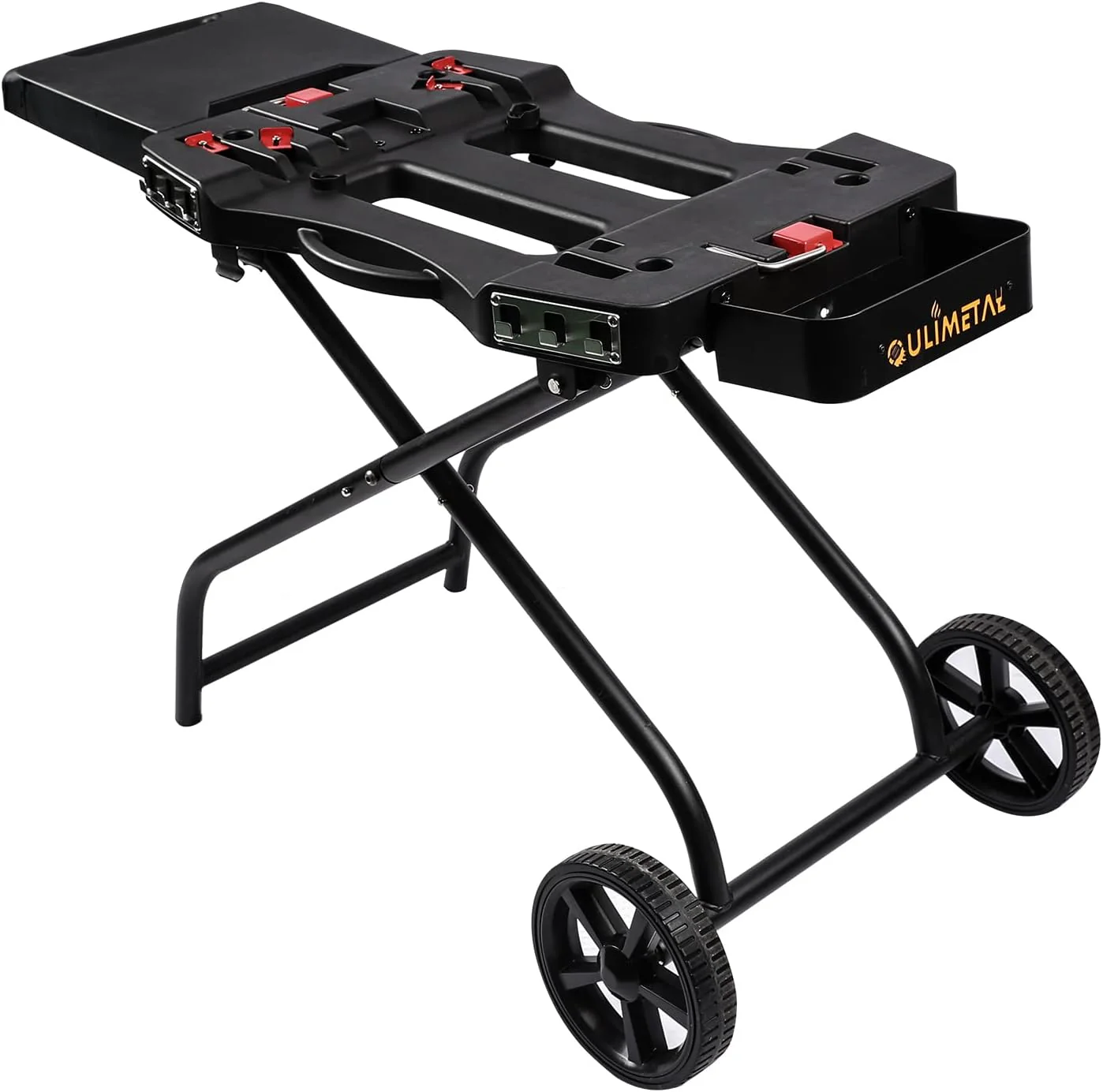 Versatile Grill Cart for Weber Q1000/Q2000 & Blackstone 17/22, Durable & Convenient