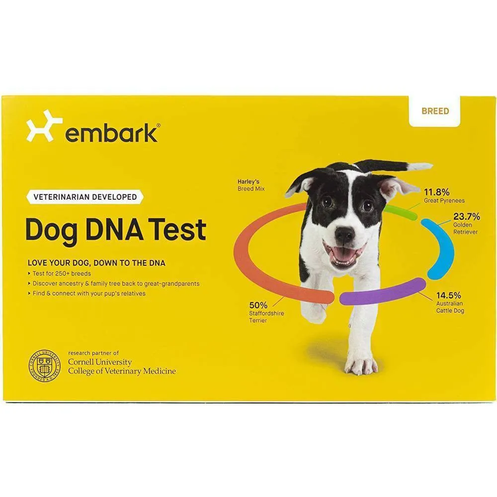 Embark Dog DNA Test, Breed Identification Kit