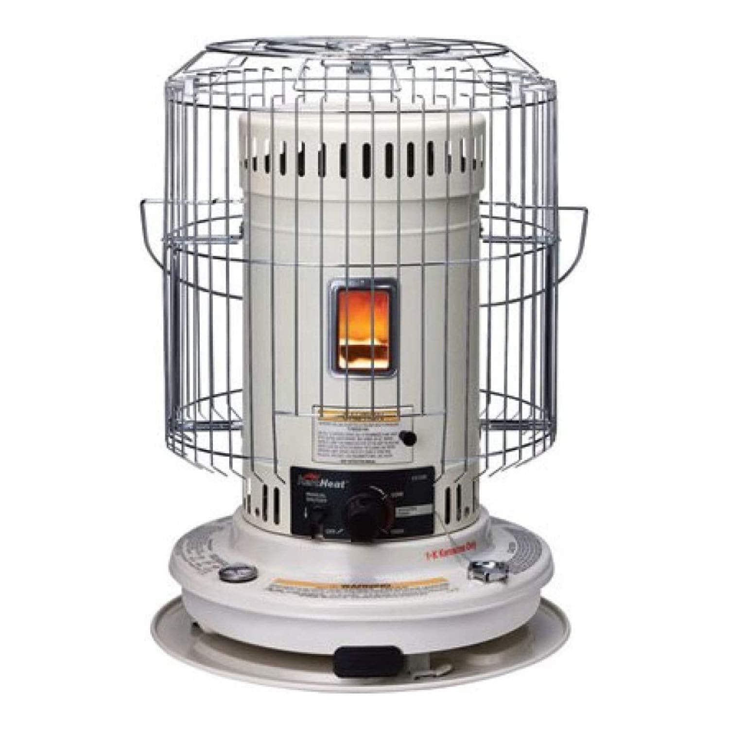 Sengoku HeatMate 23,500 BTU Portable Kerosene Heater, White – Heats 1000 Sq Ft, No Electricity Needed