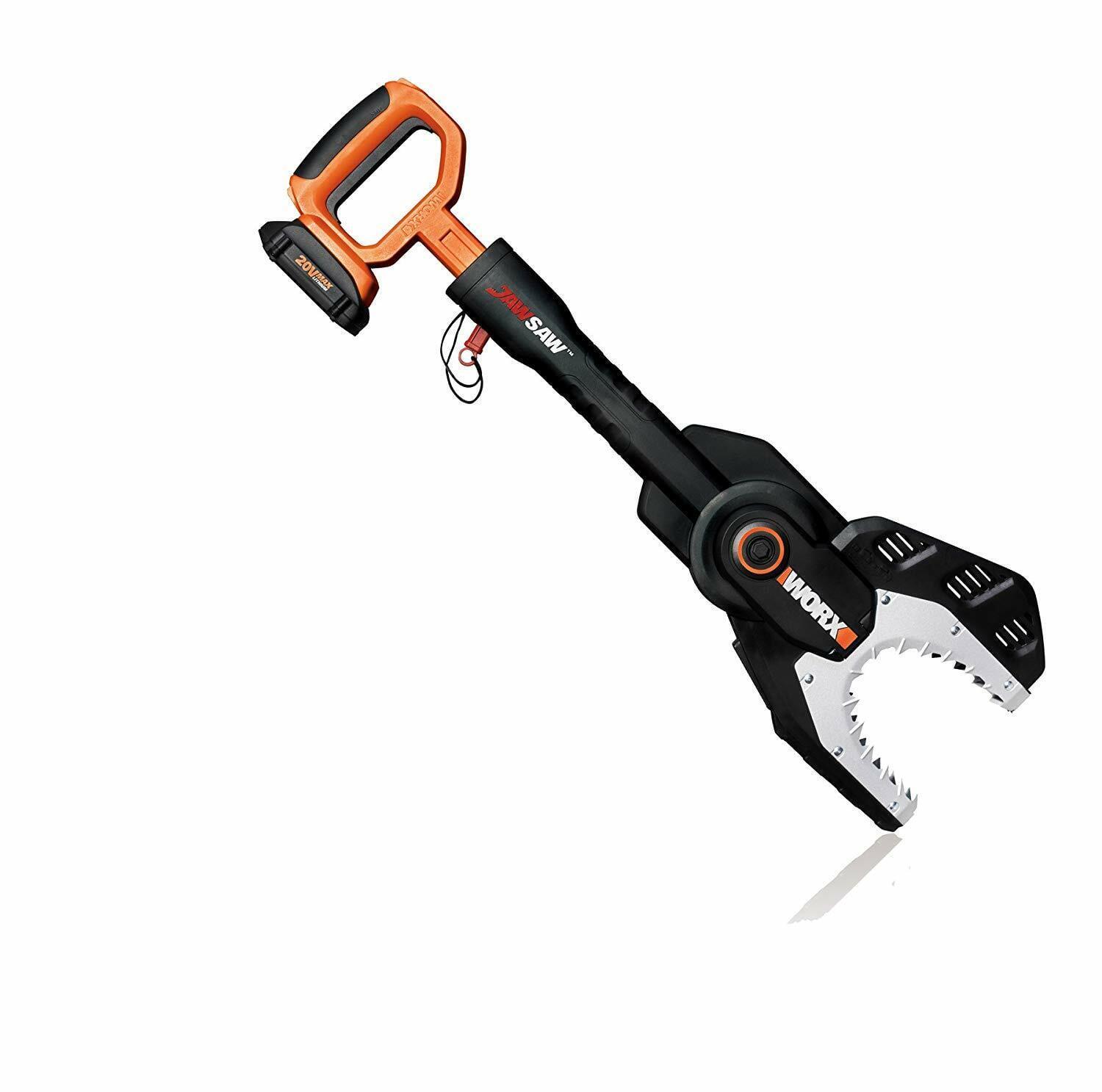 Worx WG320 20V Cordless JawSaw Chainsaw with Battery & Charger, Lightweight & Safe Design
