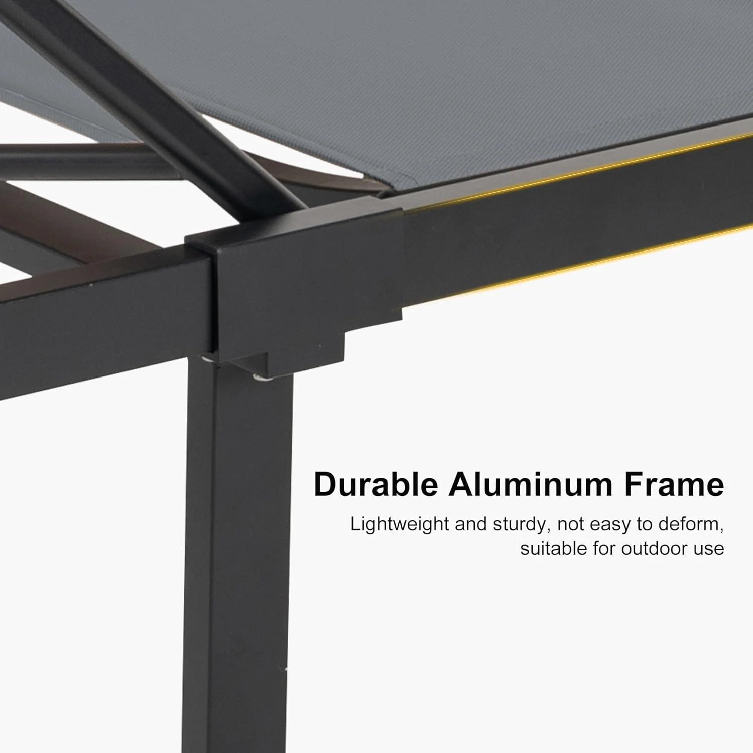 PURPLE LEAF Patio Tanning Lounge Chair Set with Face Down Hole Outdoor Aluminum Adjustable Reclining Chairs Wheels Pillows and Table for Poolside Beach Sunbathing Lounger, Beige