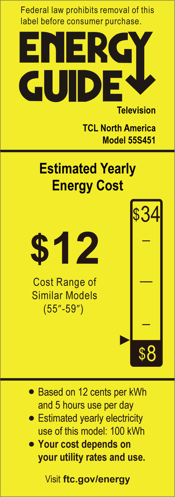 TCL 55′′ 4-Series 4K UHD HDR Smart TV with Roku, Voice Control, and Apple AirPlay