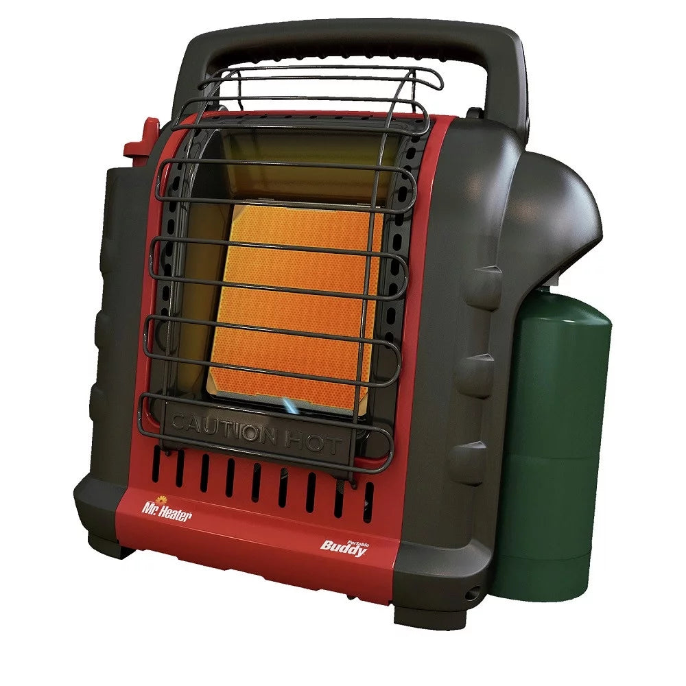 Mr. Heater Portable Buddy 9000 BTU Propane Heater – Indoor/Outdoor, Compact, Safe, USA Made