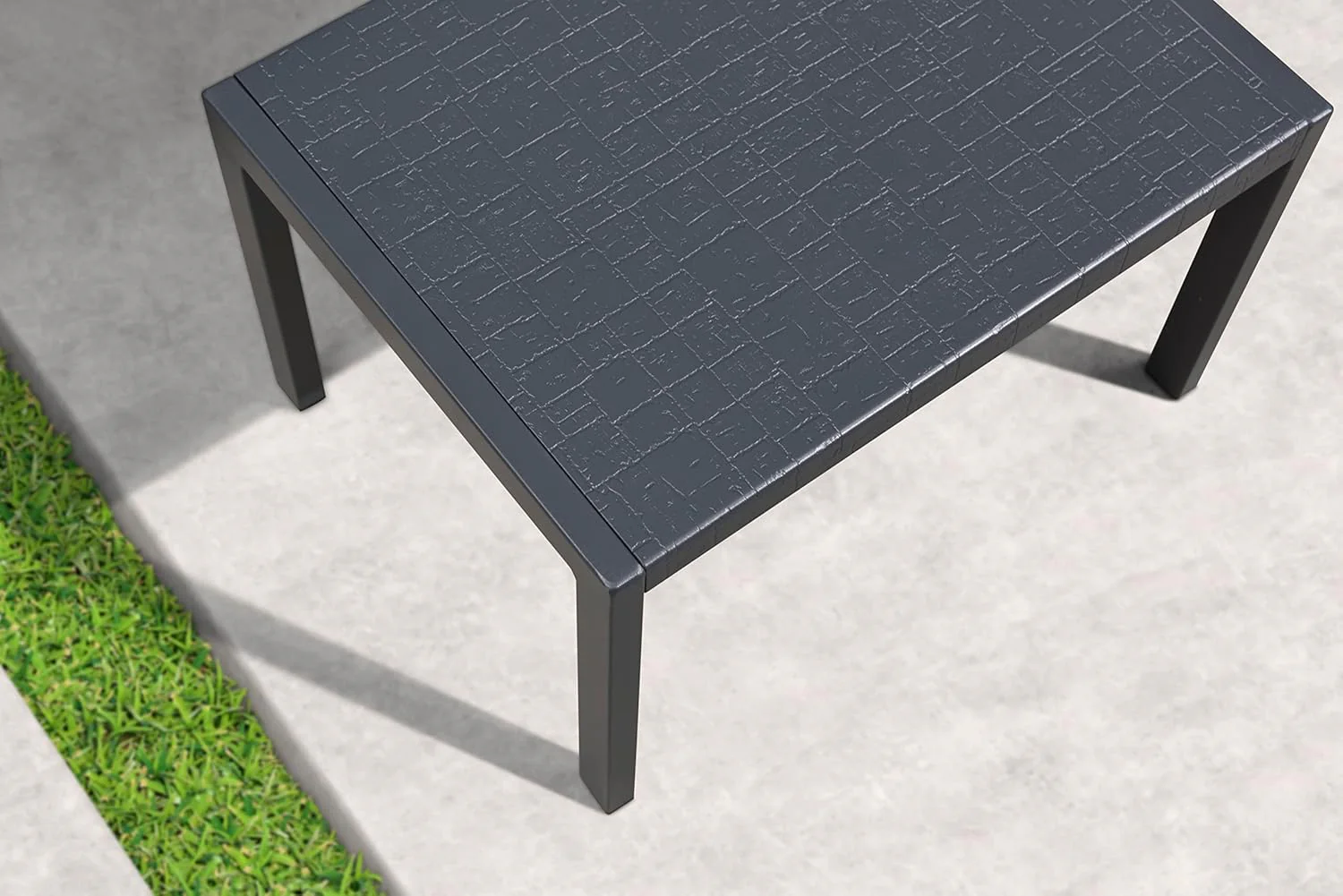 PURPLE LEAF Patio Tanning Lounge Chair Set with Face Down Hole Outdoor Aluminum Adjustable Reclining Chairs Wheels Pillows and Table for Poolside Beach Sunbathing Lounger, Beige