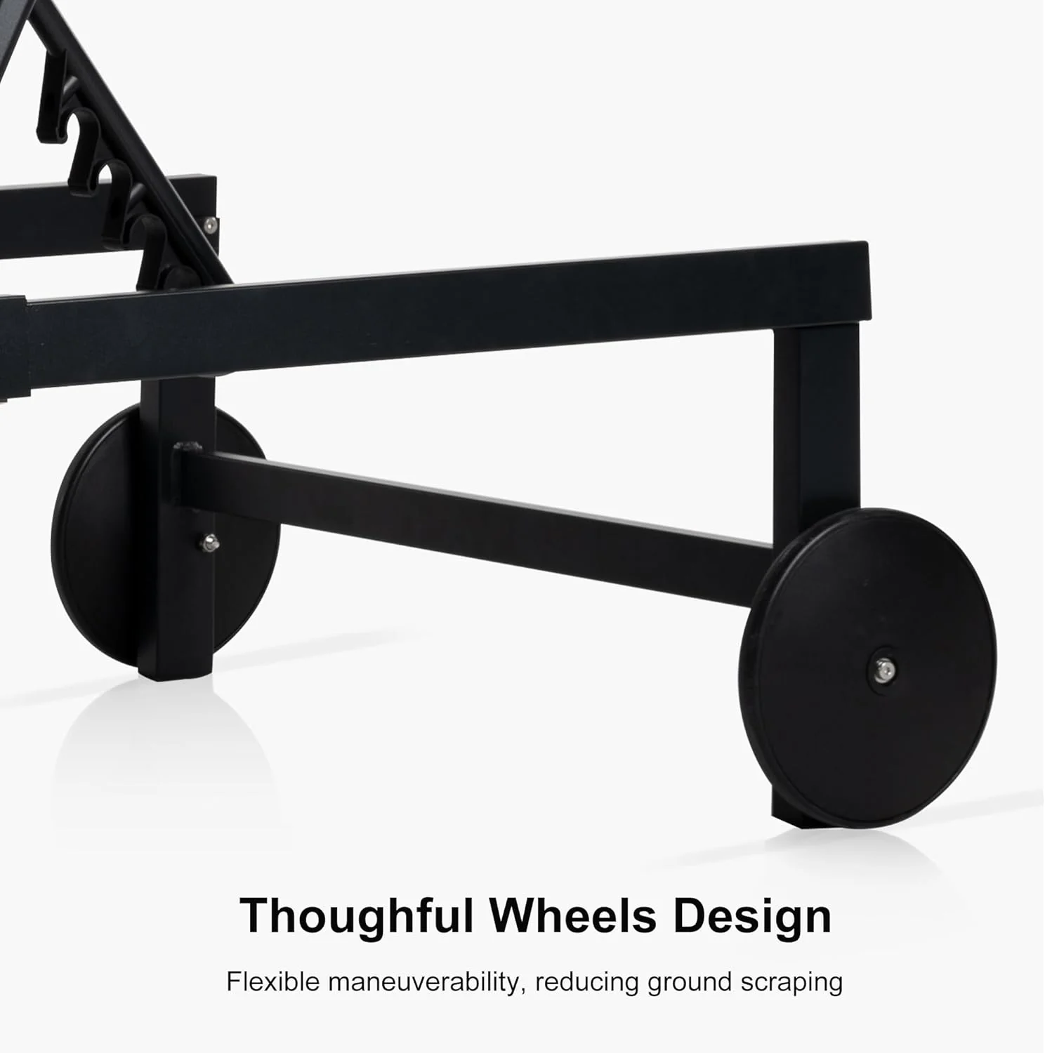 PURPLE LEAF Patio Tanning Lounge Chair Set with Face Down Hole Outdoor Aluminum Adjustable Reclining Chairs Wheels Pillows and Table for Poolside Beach Sunbathing Lounger, Beige