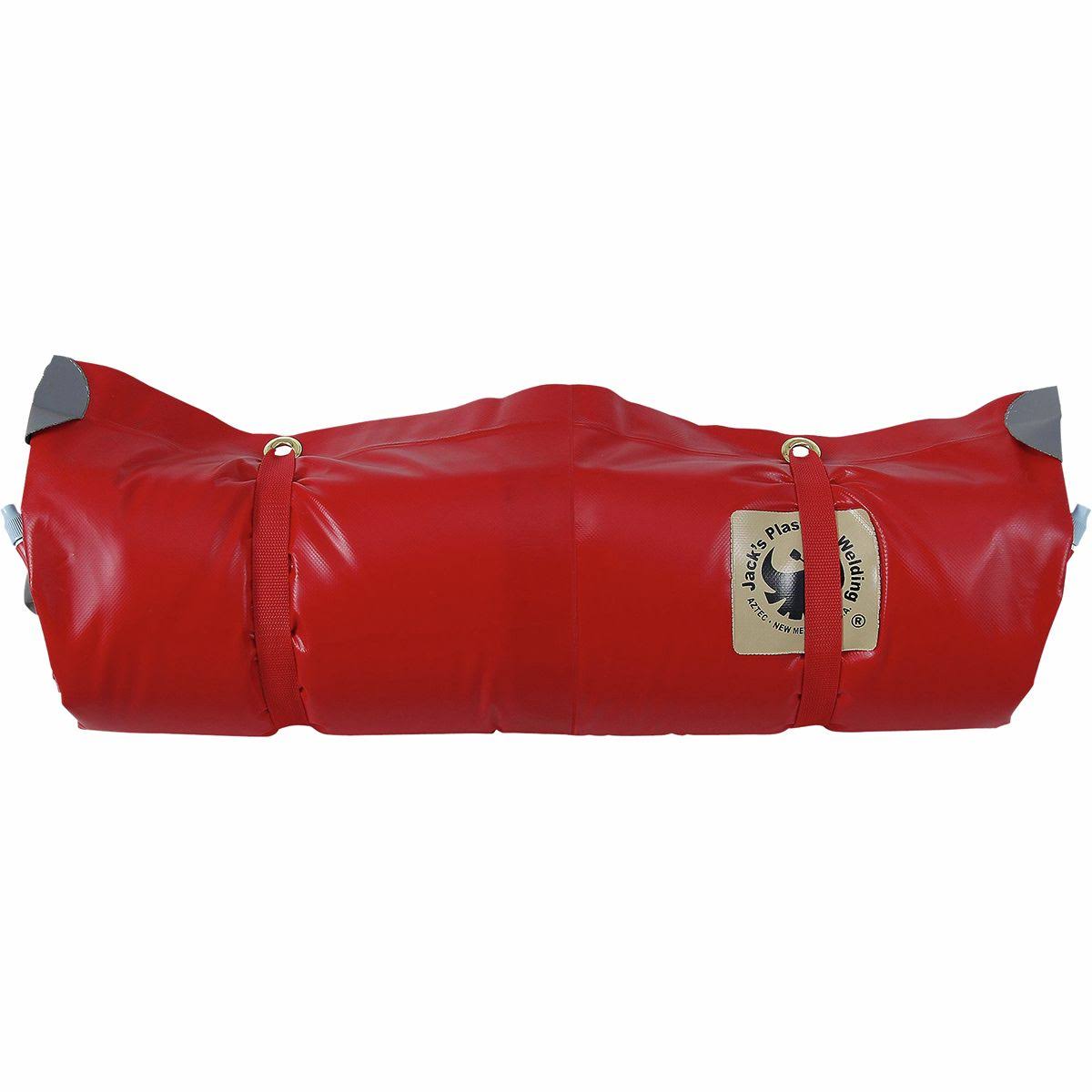The Grande Paco Self-Inflating Sleeping Pad – 3′′ Thick, Durable PVC, Red
