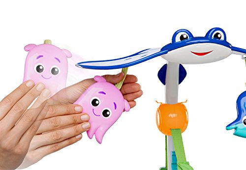 Bright Starts Disney Baby Finding Nemo Activity Center Jumper with Interactive Toys, 360° Seat, Adjustable Positions