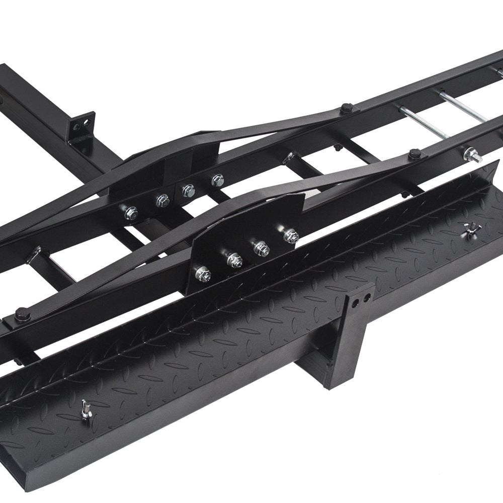 KOJEM Heavy Duty 500 Lbs Motorcycle Dirt Bike Scooter Carrier Hitch Rack for 2′′ Receiver