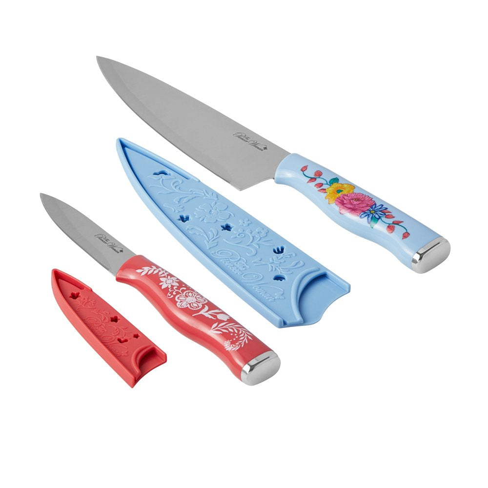 The Pioneer Woman Brilliant Blooms 38-Piece Cookware Set, Teal – Complete Kitchen Solution with Floral Design