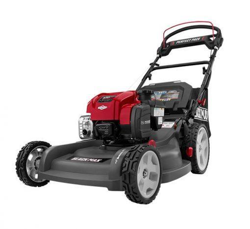 YARDMAX 22′′ 3-in-1 Self Propelled Lawn Mower, 201cc Engine, CVT, Adjustable Height, High-Traction Wheels