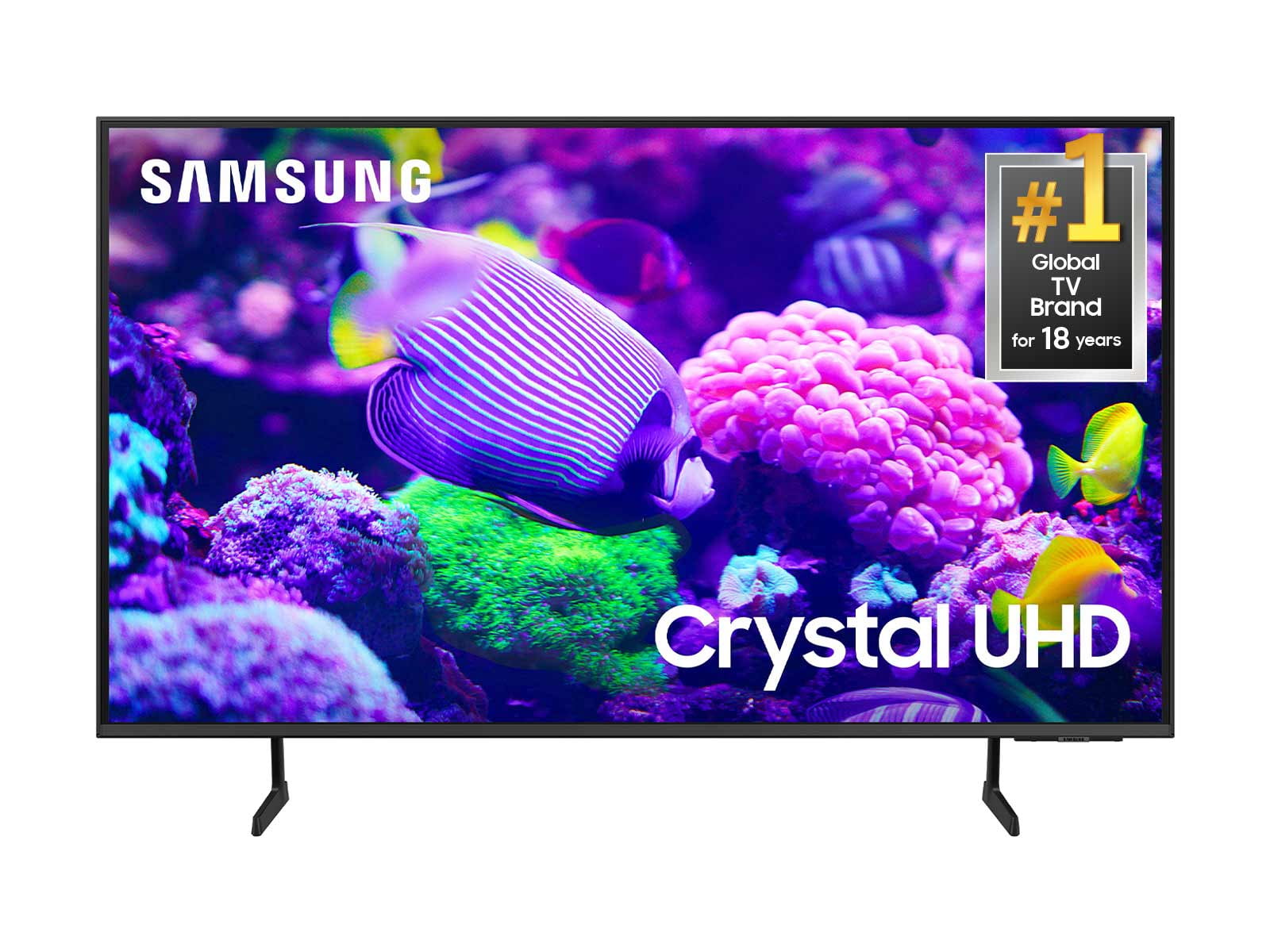 Samsung 85′′ Crystal UHD 4K Smart TV with PurColor & HDR – DU7200B 2024 Model