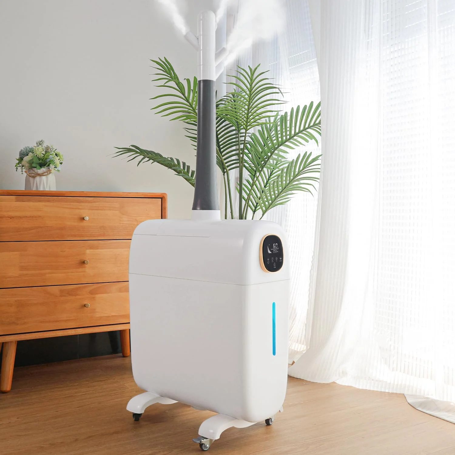 6.6Gal/25L Large Humidifier Whole House Humidifier 3000 sq.ft