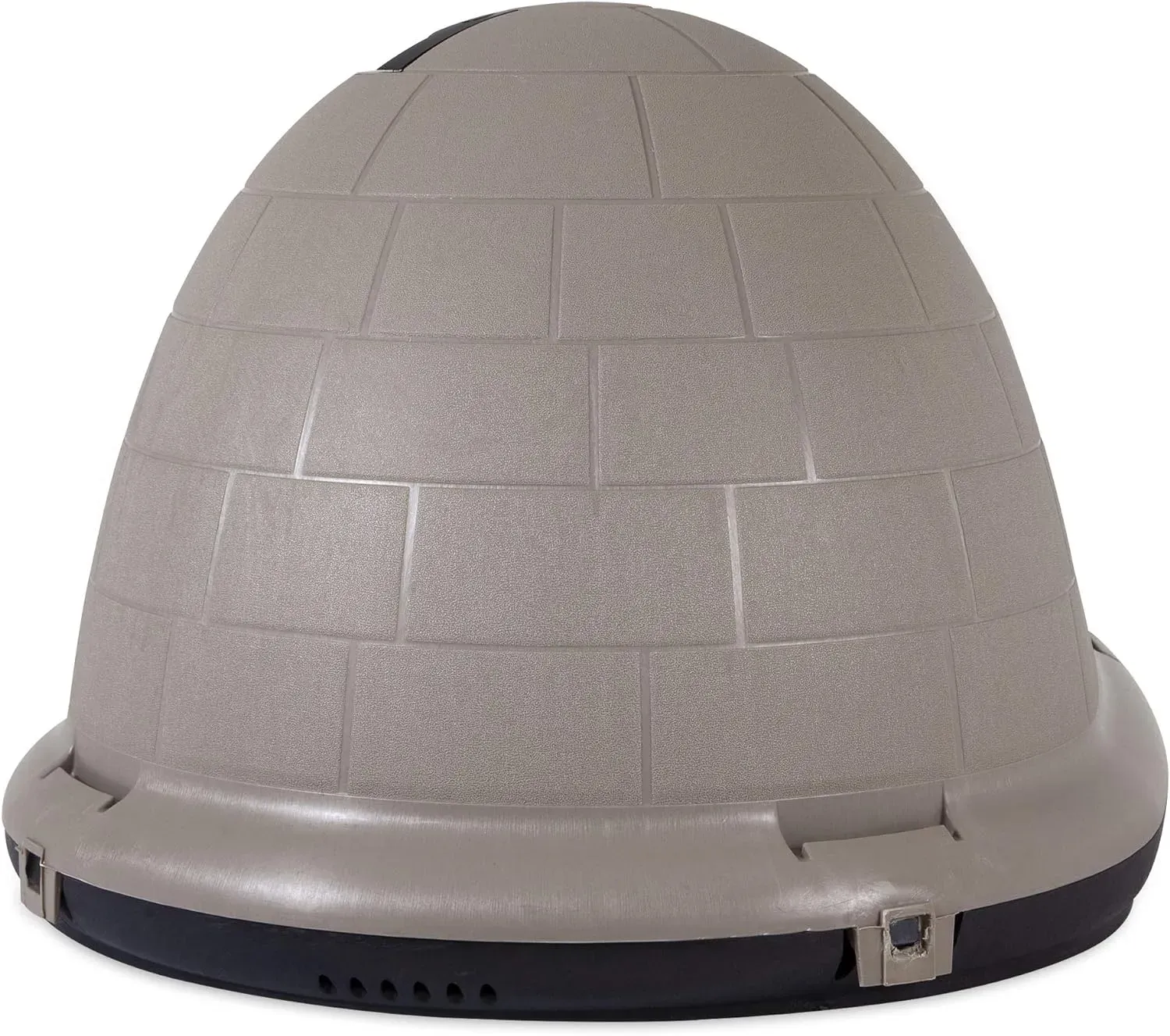 Petmate Indigo Dog House (Igloo Dog House, Made in USA with 90% Recycled Materials, All-Weather Protection Pet Shelter) for XL Dogs -90 to 125 pounds, Made in USA