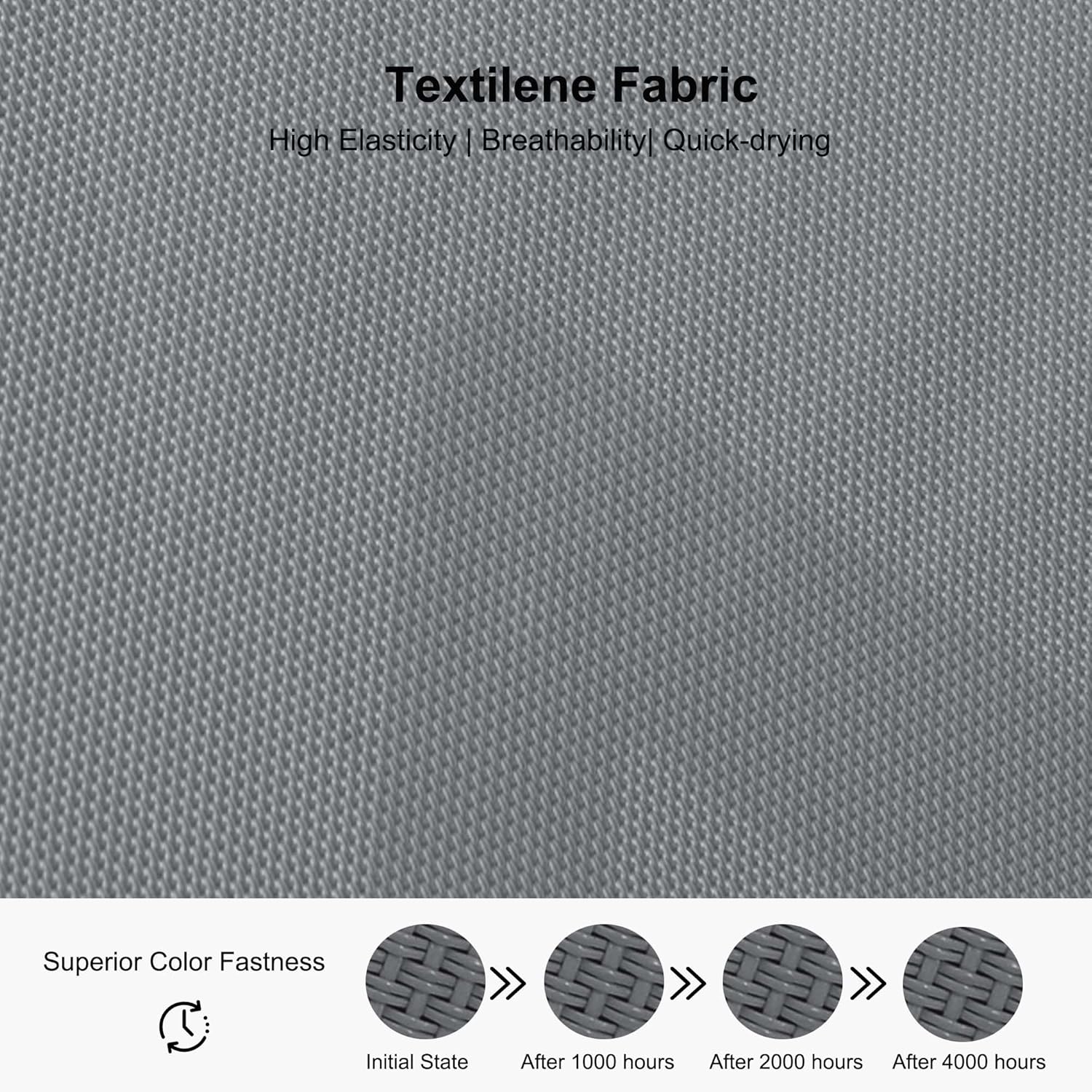 PURPLE LEAF Patio Tanning Lounge Chair Set with Face Down Hole Outdoor Aluminum Adjustable Reclining Chairs Wheels Pillows and Table for Poolside Beach Sunbathing Lounger, Beige