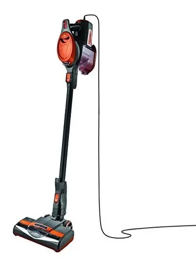 Shark HV301 Rocket Ultra-Light Corded Bagless Vacuum with Swivel Steering for Carpet & Hard Floors, Gray/Orange