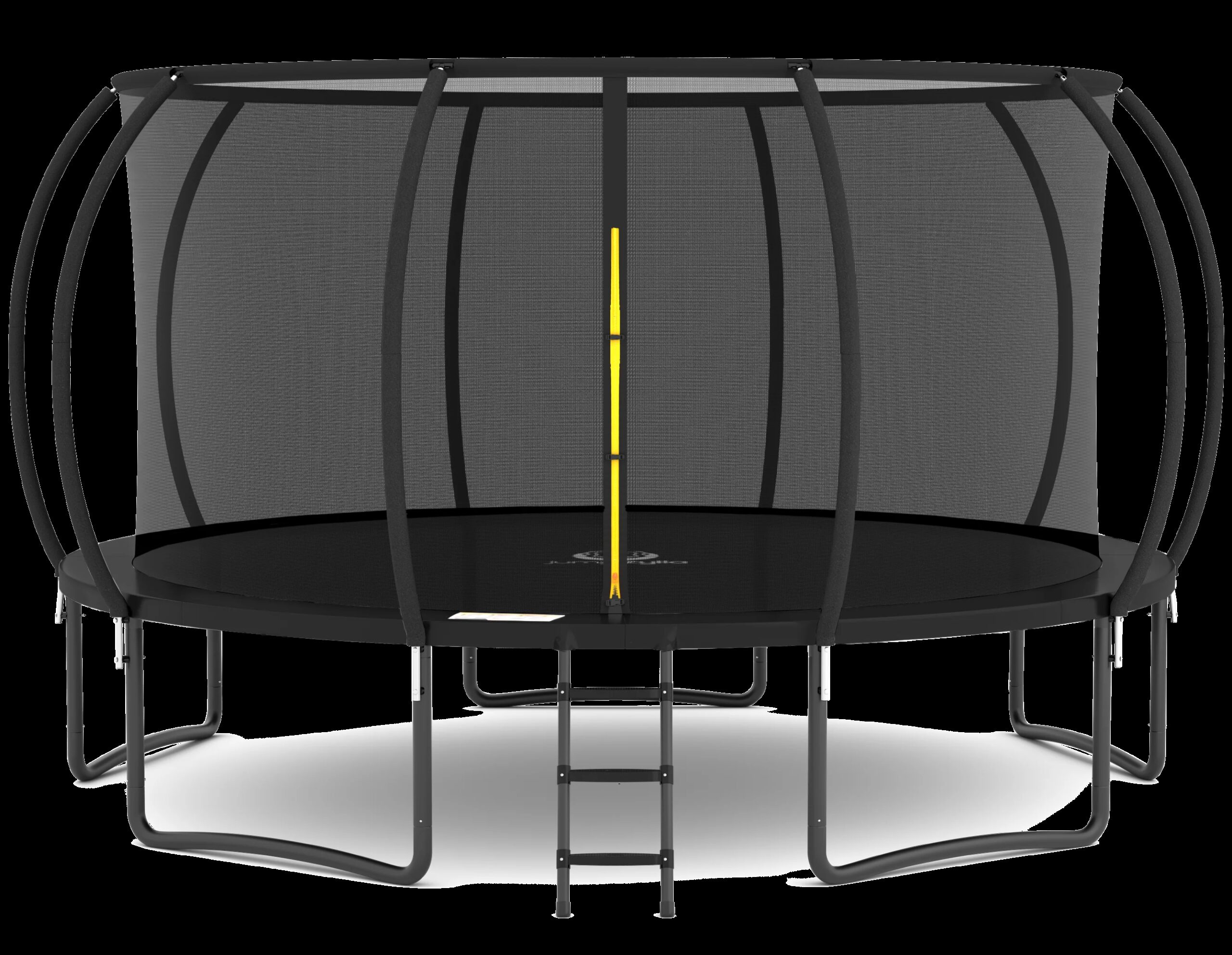 Jumpzylla 16FT Trampoline with Enclosure & Double Color Pad, ASTM Certified, 4-Leg Stability