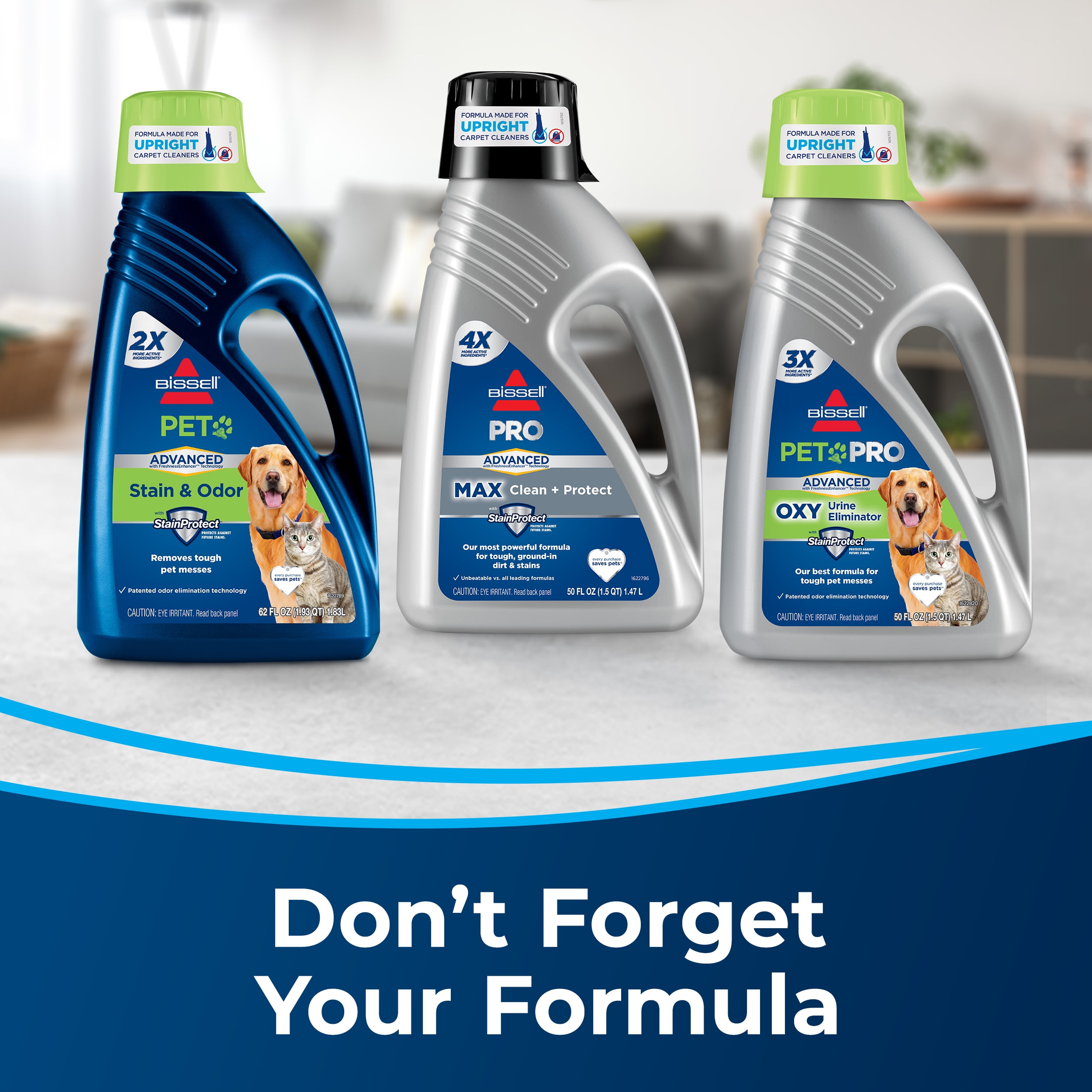 BISSELL PowerForce PowerBrush Pet Lightweight Carpet Cleaner, DeepReach, Two-Tank System, Ideal for Pet Stains