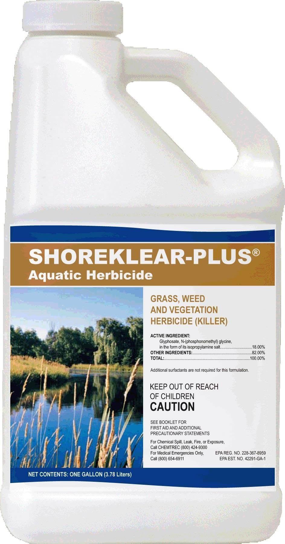 Applied Biochemists Shoreklear Plus Aquatic Herbicide, Non-Selective Weed Control, 395434A