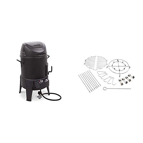 Char-Broil The Big Easy TRU-Infrared Smoker Roaster & Grill with 22-Piece Turkey Fryer Accessory Kit