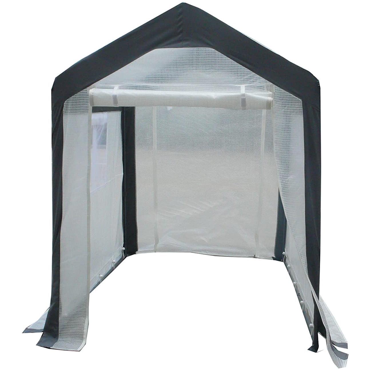 Spring Gardener UV Resistant Walk-In Garden Greenhouse, 6x5x6.6 ft, Portable & Durable
