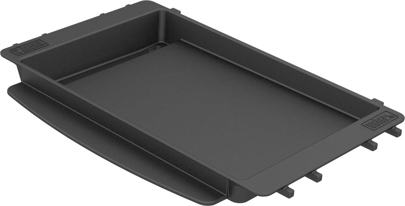 Weber Spirit II Gas Grill Griddle, Porcelain-Enameled Cast Iron, Fits Spirit 200/300 Series, Easy-Clean Surface