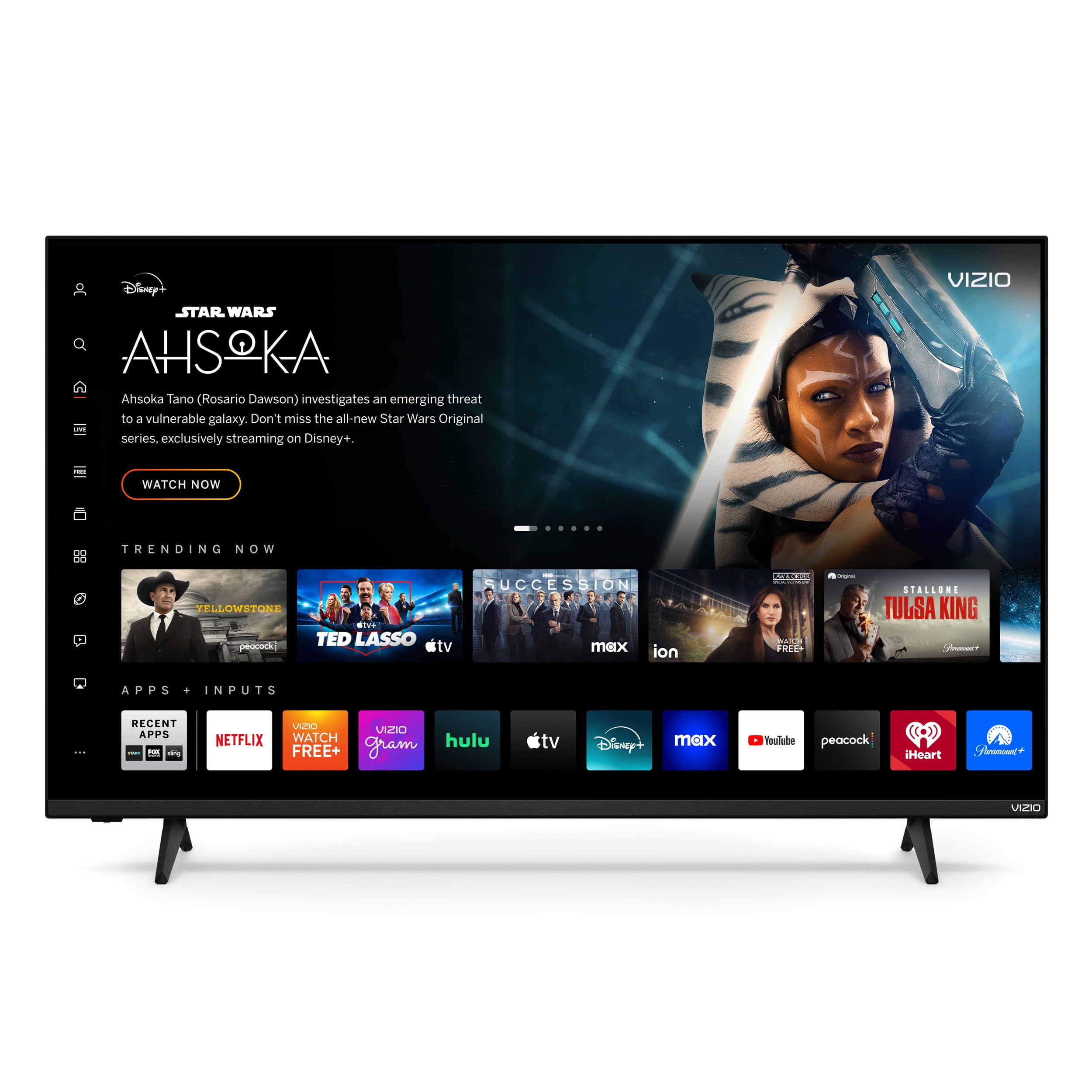 VIZIO 50′′ 4K LED HDR Smart TV with Dolby Vision, WiFi 6 & Built-in Apps – Model V4K50S-0809