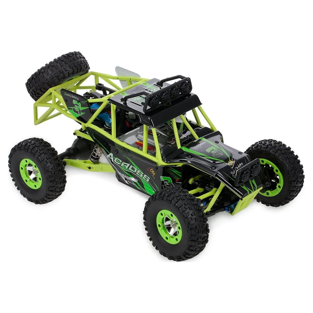 2025 Wltoys 1/12 - Coche todoterreno teledirigido de alta velocidad, 50 km/h, 2,4 G, tracción en las cuatro ruedas, control remoto, todoterreno, Rock Crawler