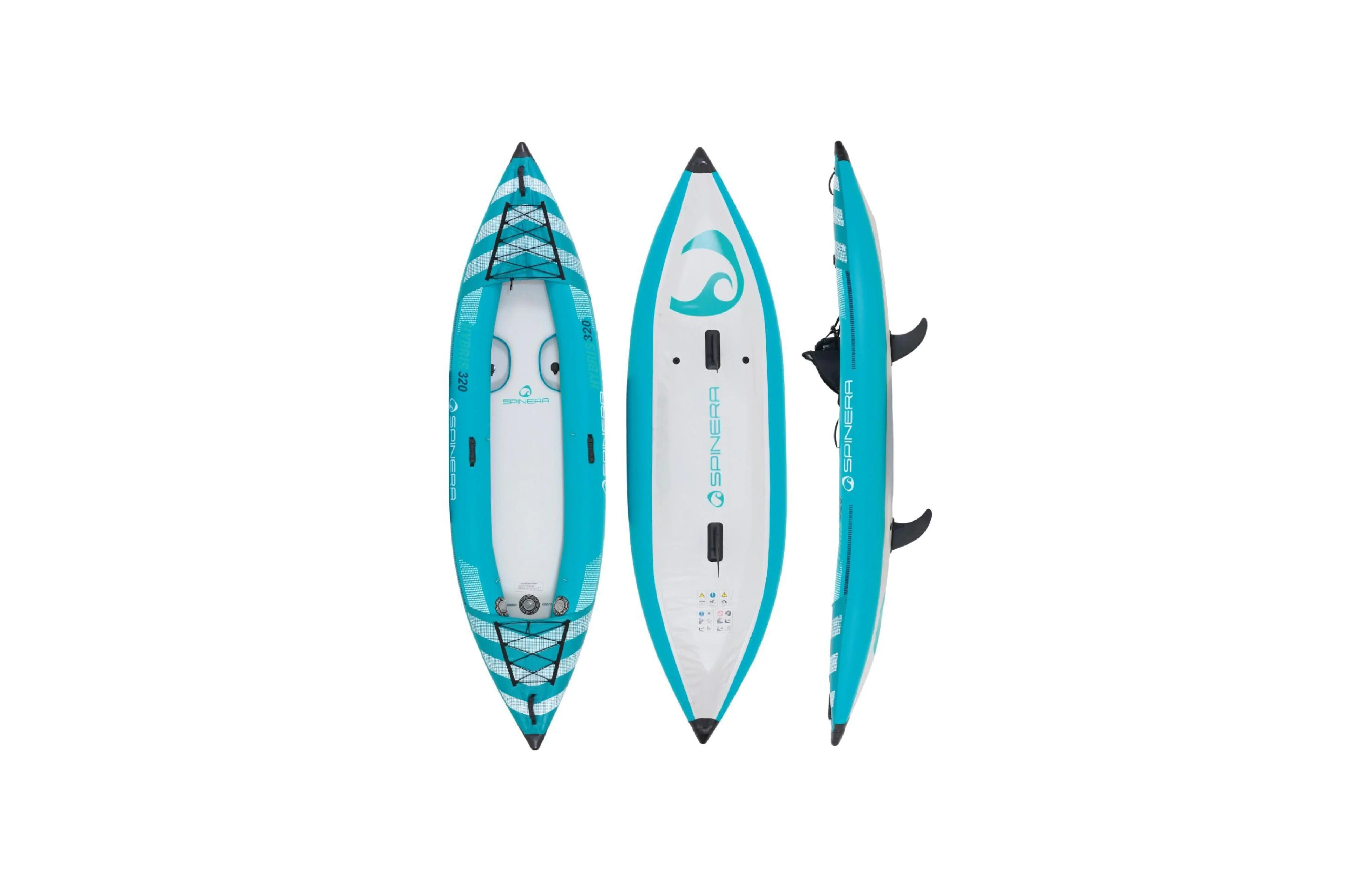 2026 Hybris 320 Kayak hinchable individual con suelo Drop-Stitch y paredes de PVC