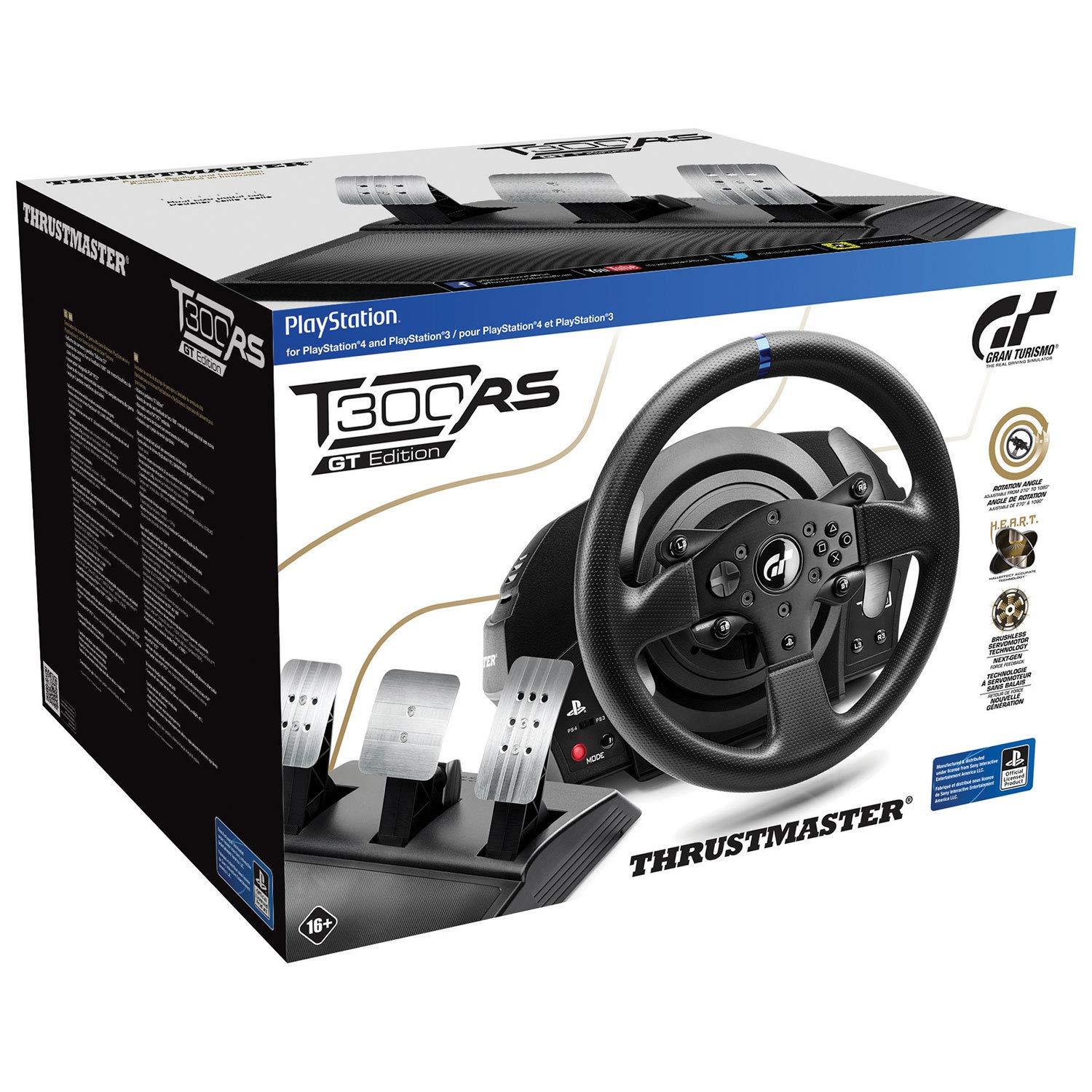 2026 Volante de Carreras Thrustmaster T300 RS GT para PS4 y PC