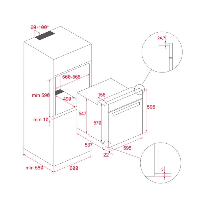 Horno Teka Hlb8400 Blanco G1n 111000004
