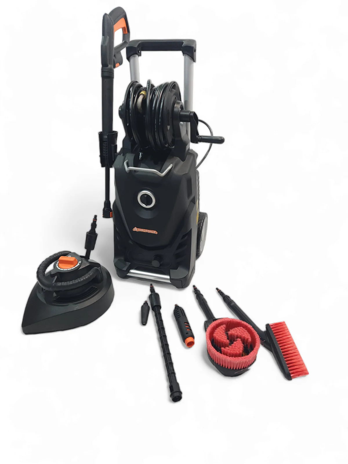 2025 Hidrolimpiadora YardForce EW N15x – 150 bares, 2500 W, limpiadora de terrazas anti-suciedad