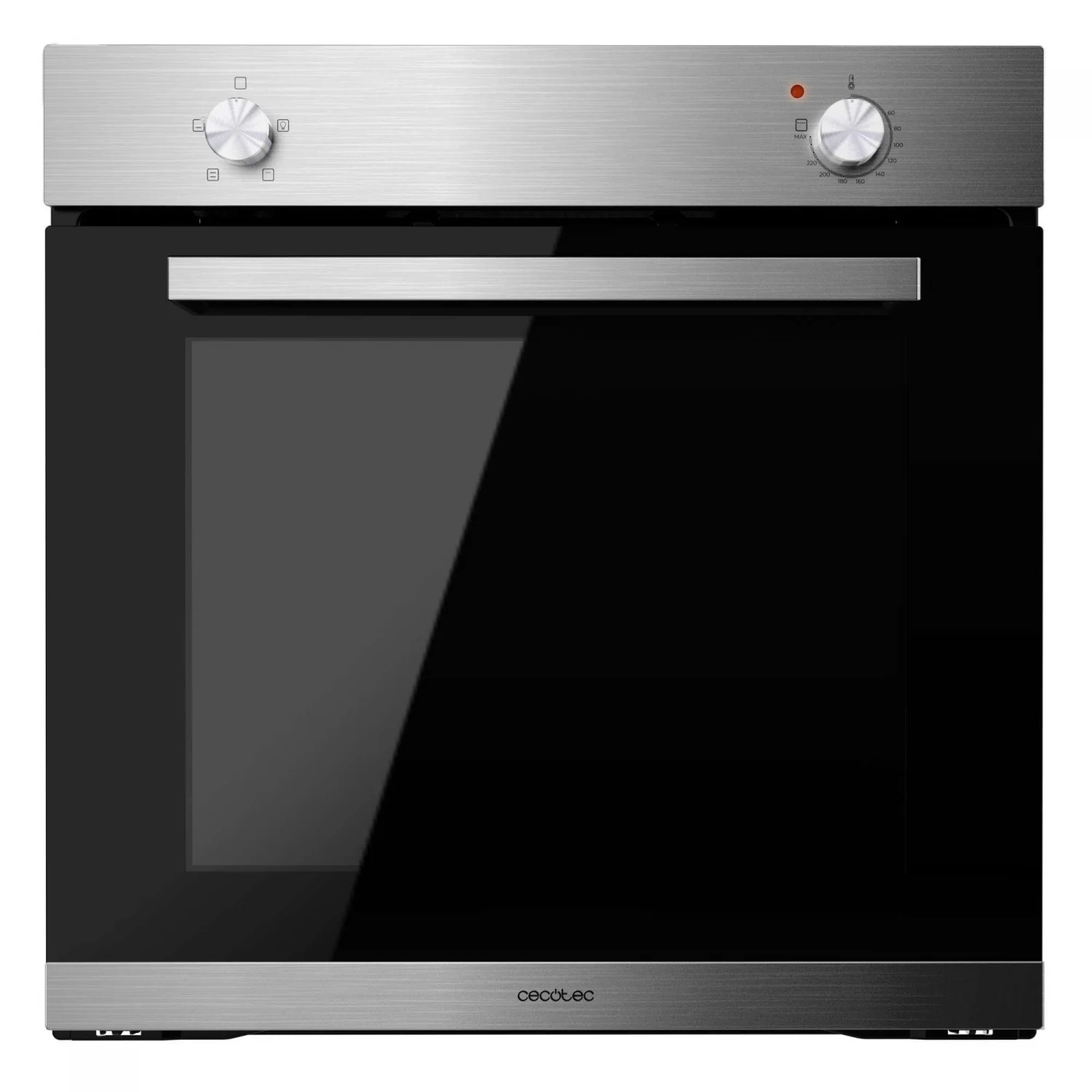 Horno Convencional Cecotec Bolero Hexa C126000 Line+ A, 2.8 kW, 77 L, Apertura Abatible, 4 Funciones de Cocción, Eficiencia A - Gris