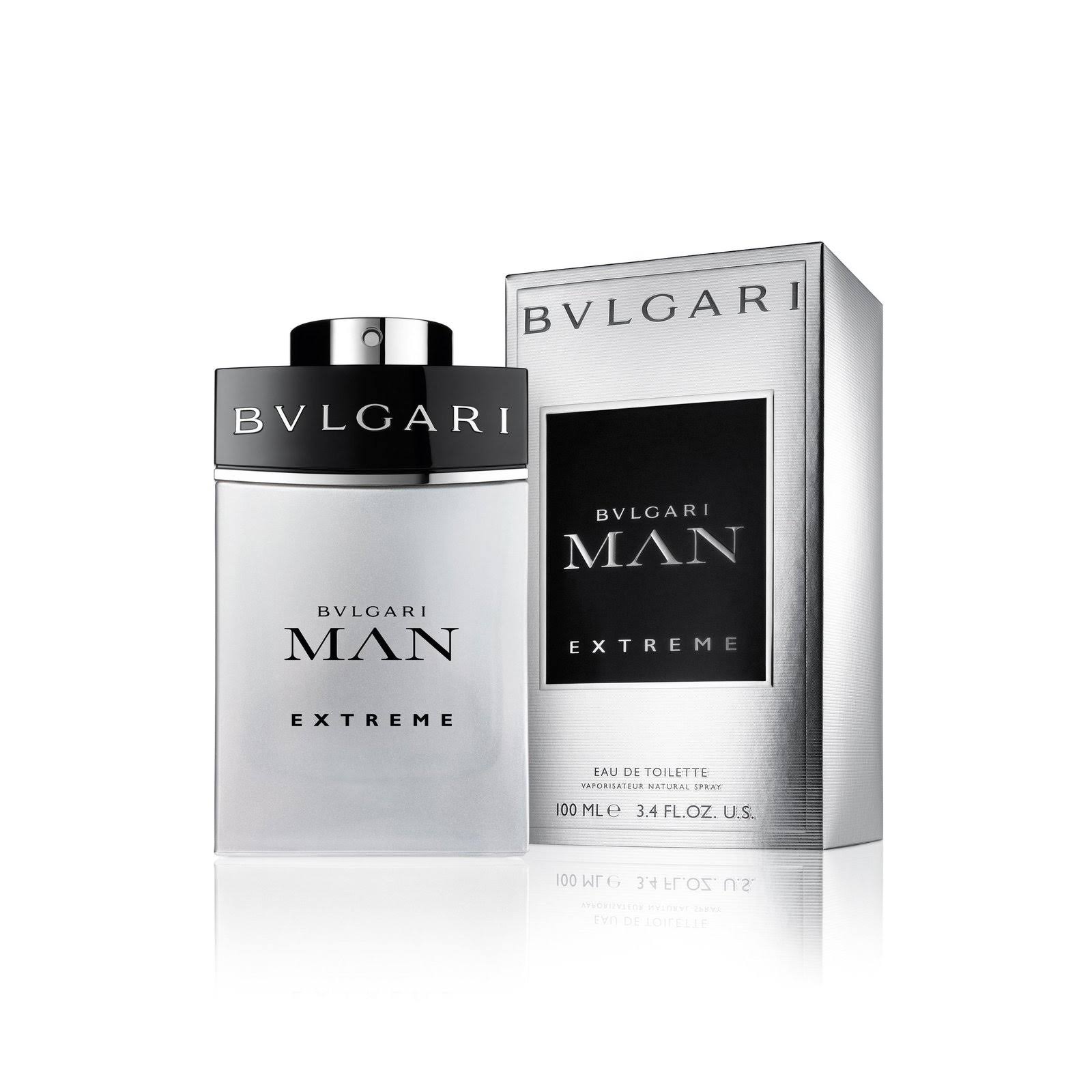 2026 Bvlgari Man Extreme Eau de Toilette Spray para hombres, 100 ml