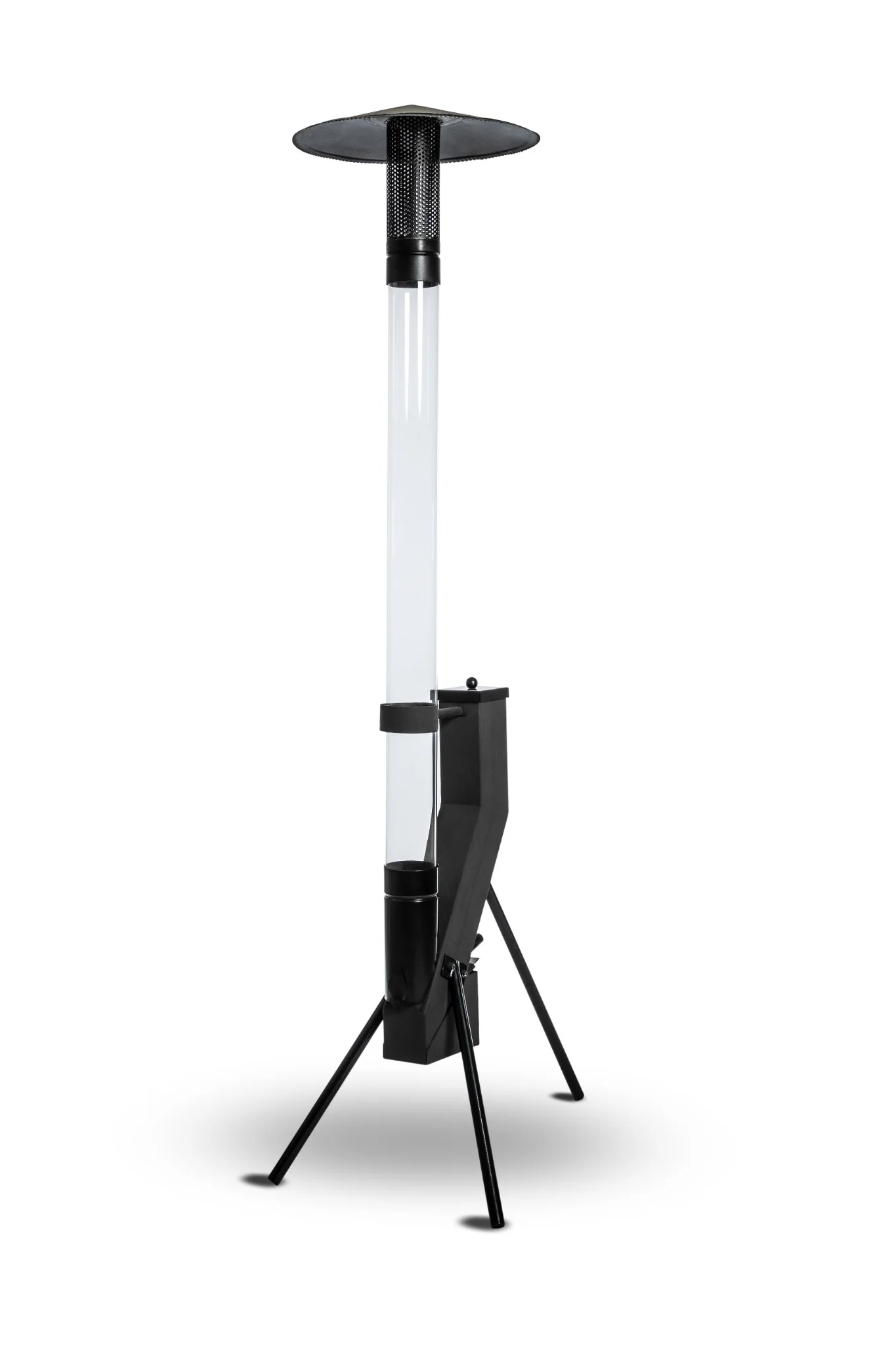 2025 Pektech Pelura Basic – Calefacción exterior a pellets eficiente para jardín, terraza y eventos al aire libre