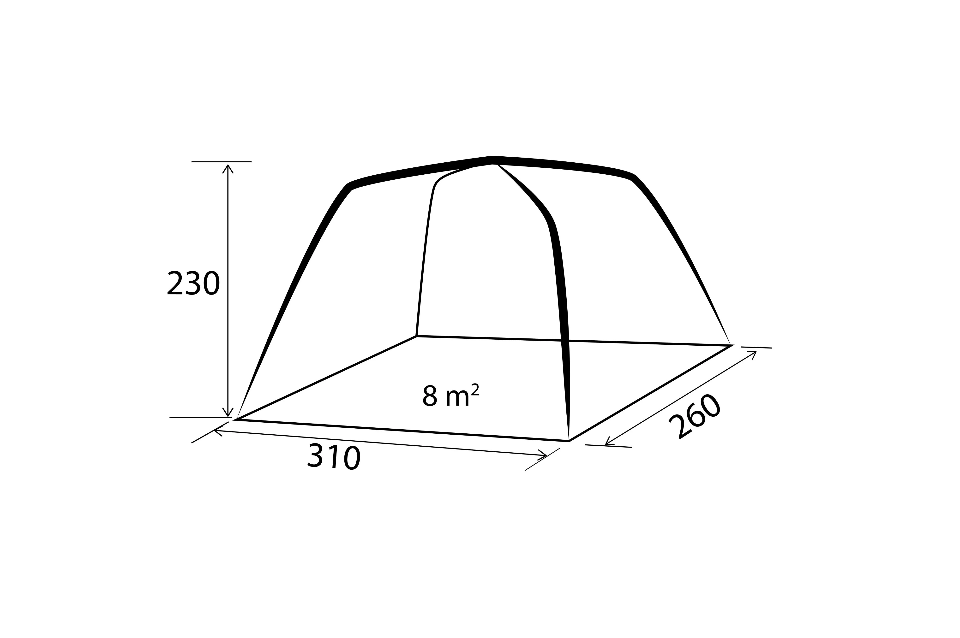 2026 Tienda hinchable eléctrica para furgoneta con batería Li-Ion, inflado automático y conexión para barra de toldo (180-240 cm)