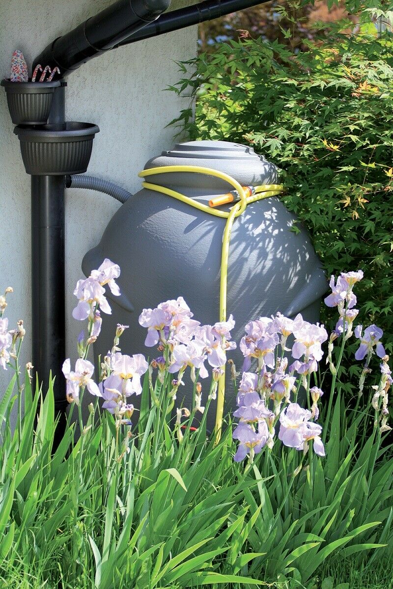 2025 Depósito de Agua de Lluvia AQUA CAN Terracota – Citerna de 210 L para Jardín