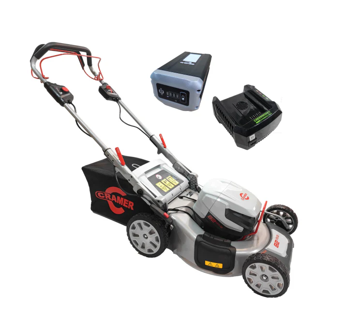 2025 Cortacésped inalámbrico Cramer 82LM51SX con batería de 6 Ah y cargador incluidos