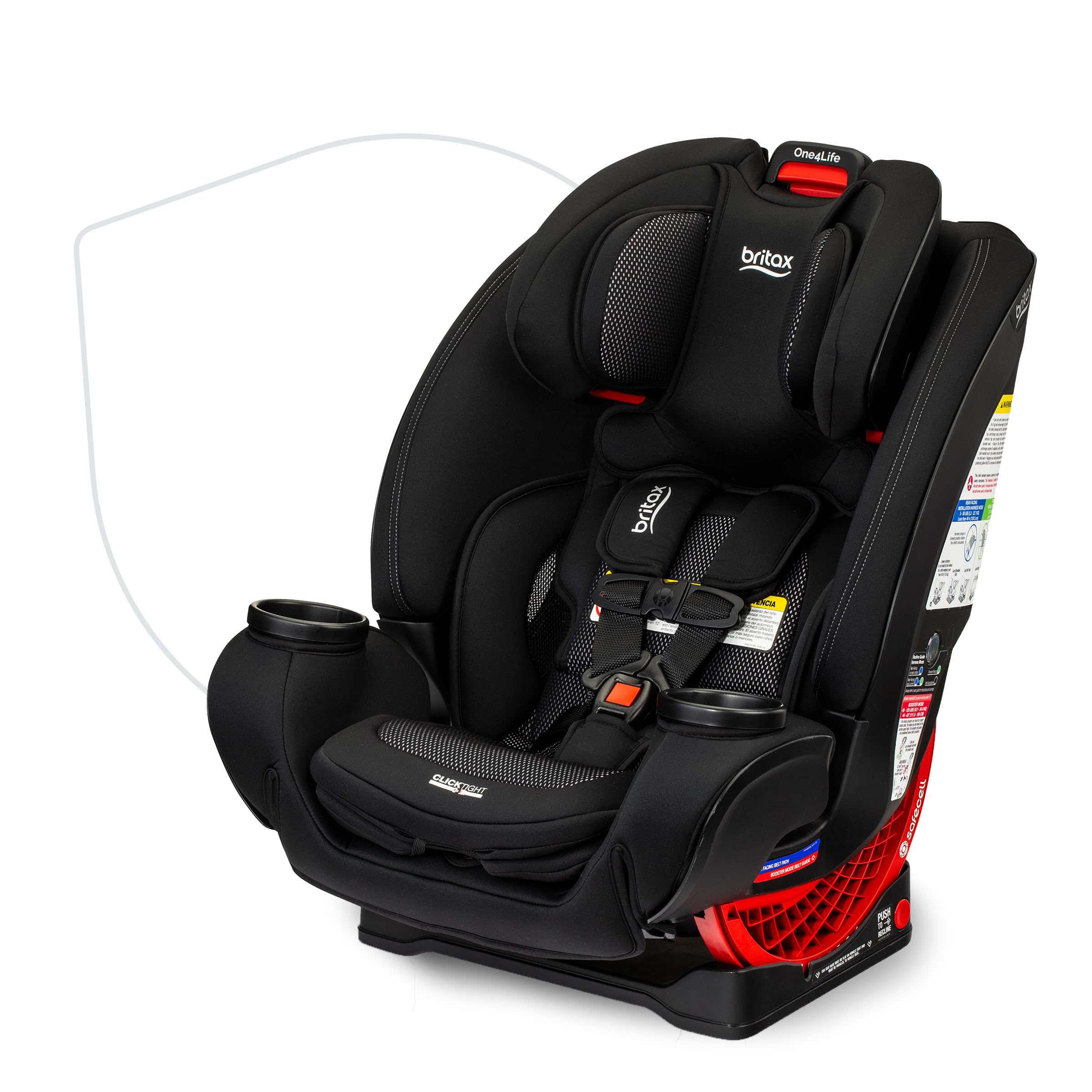 2026 Britax One4Life Asiento Convertible para Auto, De Frente y Contra Frente, Rendimiento