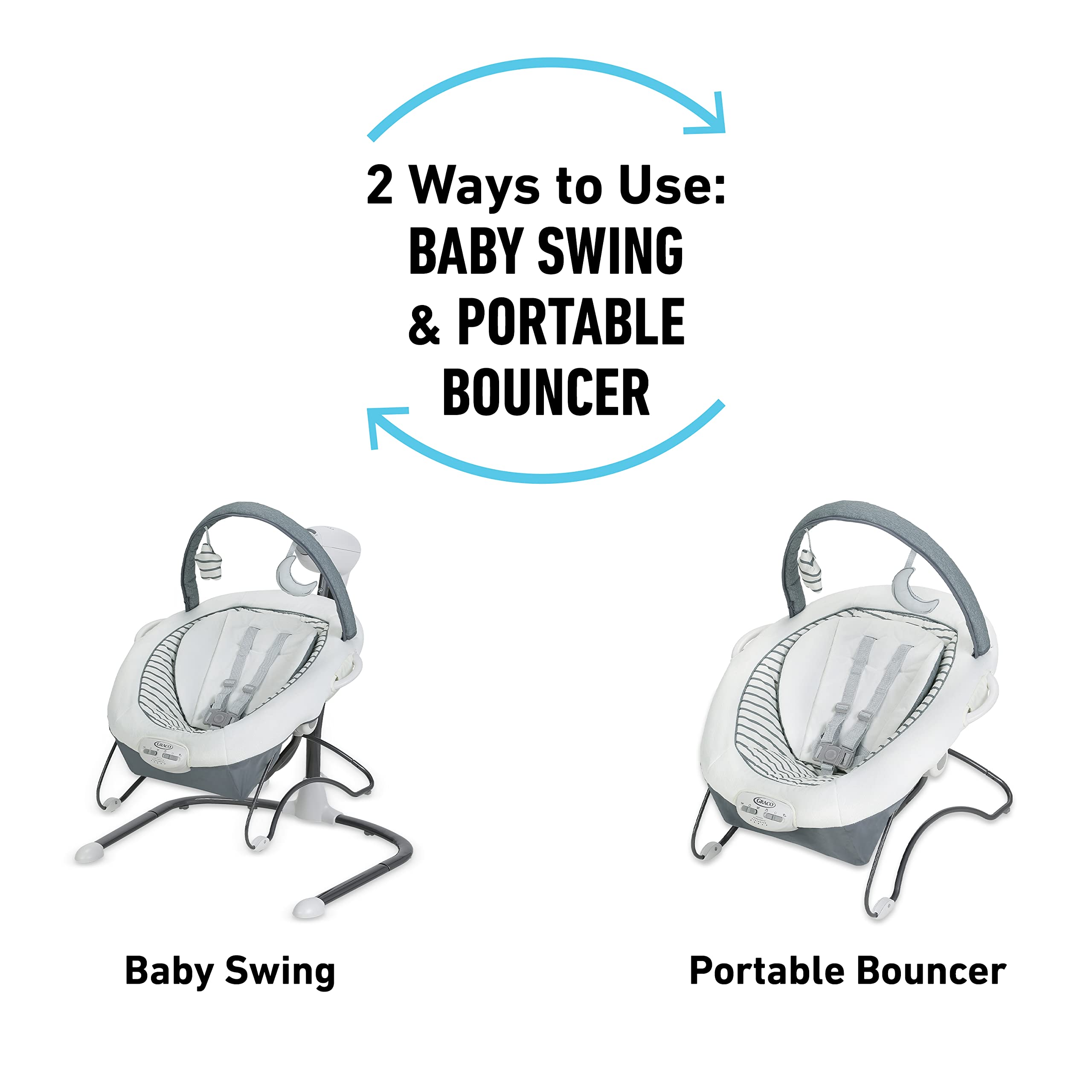 2026 Mecedora portátil Graco Soothe Swing