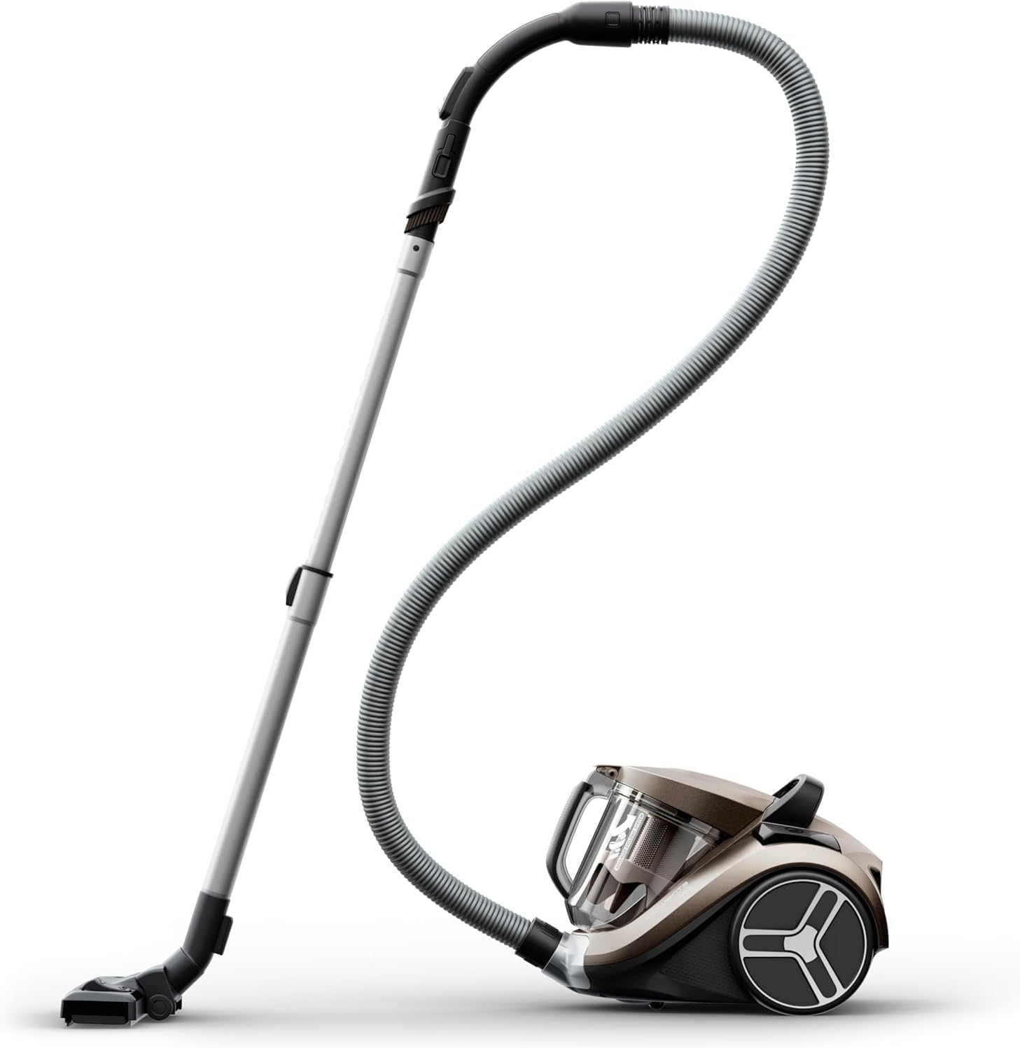 Rowenta Compact Power XXL Aspiradora sin Bolsa, Motor Eficiente Energéticamente de 900W, Filtración Ciclónica Avanzada, Depósito Extra Grande de 2.5L, Compacta, Kit Clásico, Modelo RO4B23