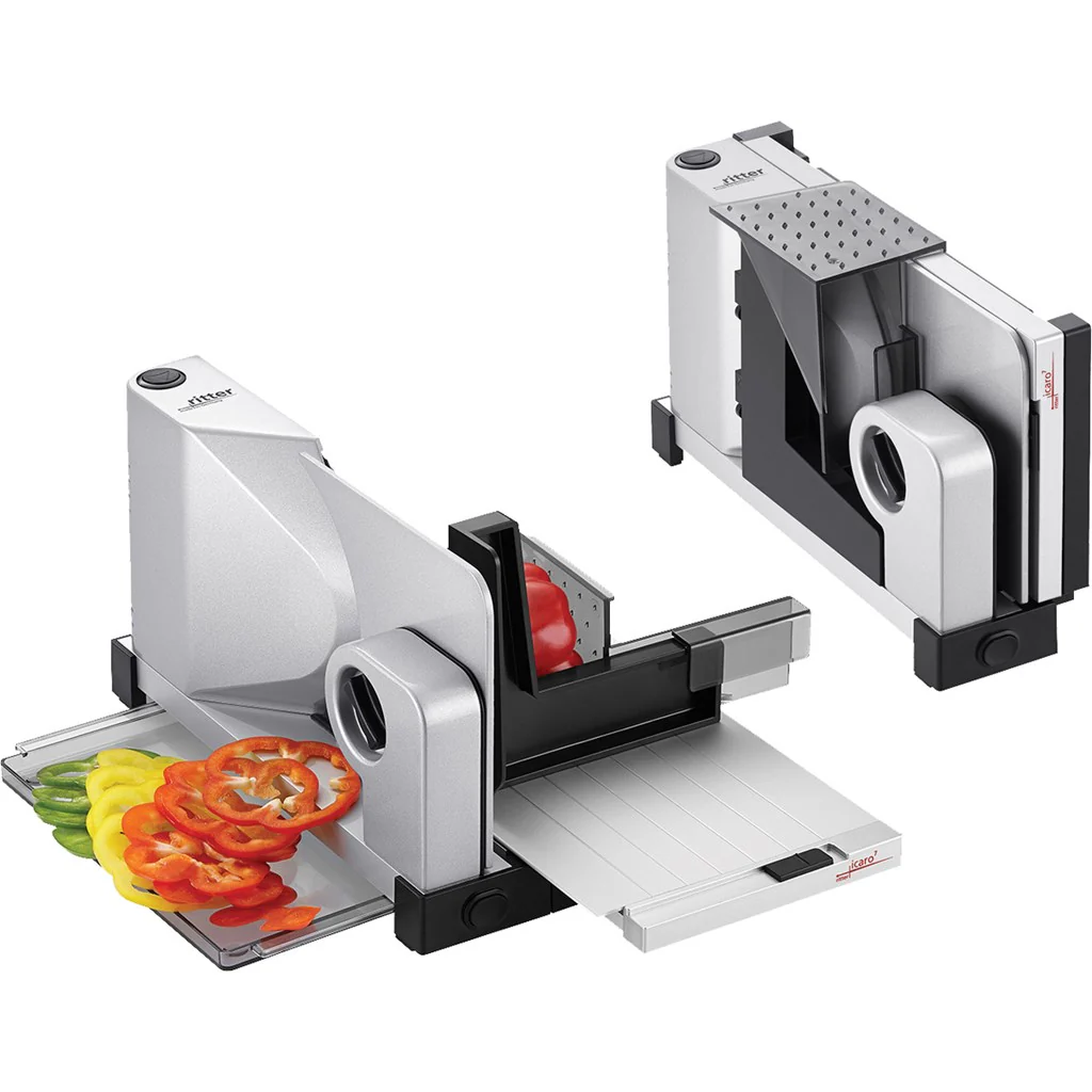 2026 Robot cortador Ritter Icaro 7 Multicortador acabado en metal plateado