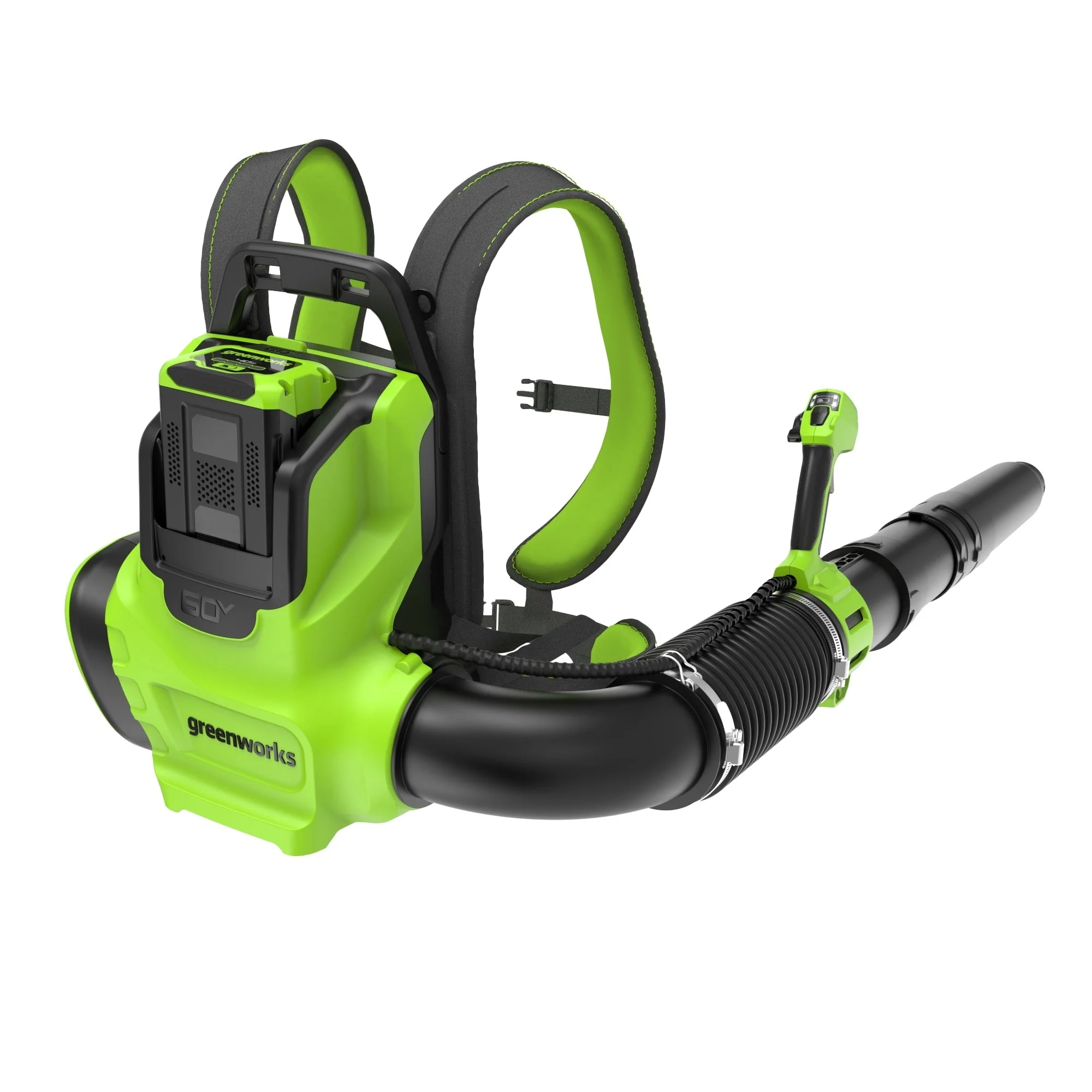 2026 Soplador de mochila inalámbrico 60V 730 CFM con batería de 4.0Ah y cargador 3A