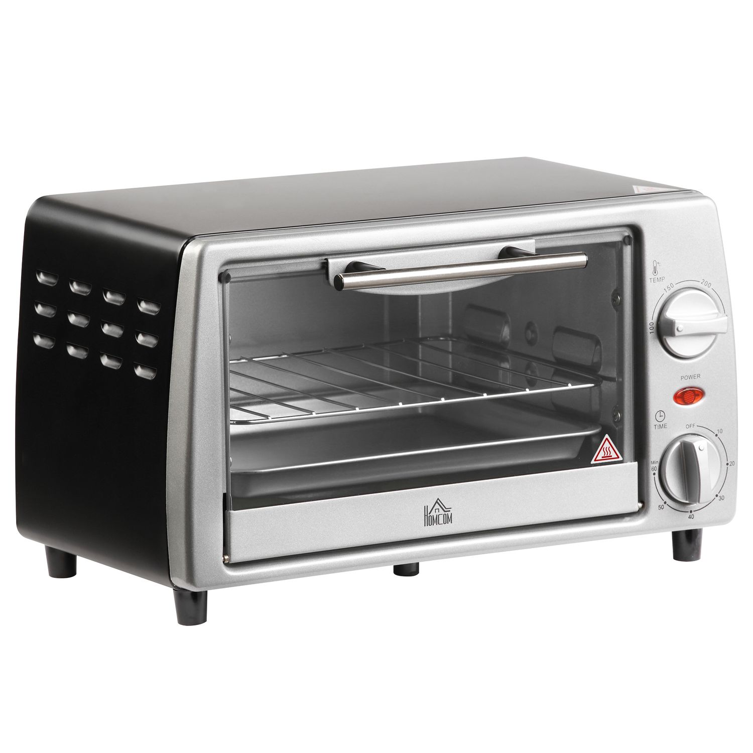 Horno Eléctrico Sobremesa 10 L 750w Con Temperatura Hasta 230 ℃homcom