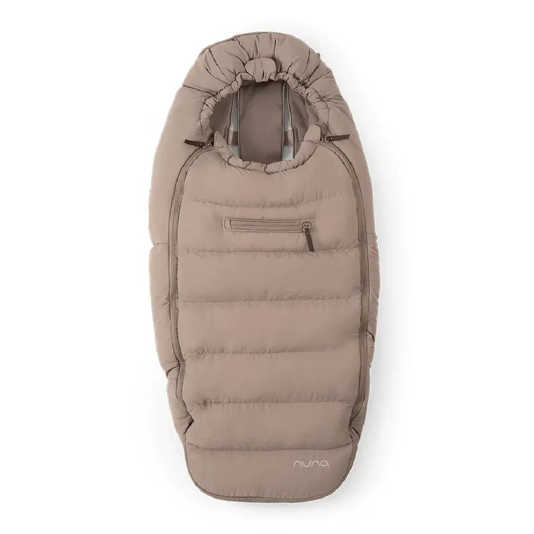 2026 Nuna Conjunto de Invierno para Saco de Silla de Paseo con Forro de Cachemira – Incluye guantes y tejido repelente – Compatible con todas las sillas de paseo Nuna