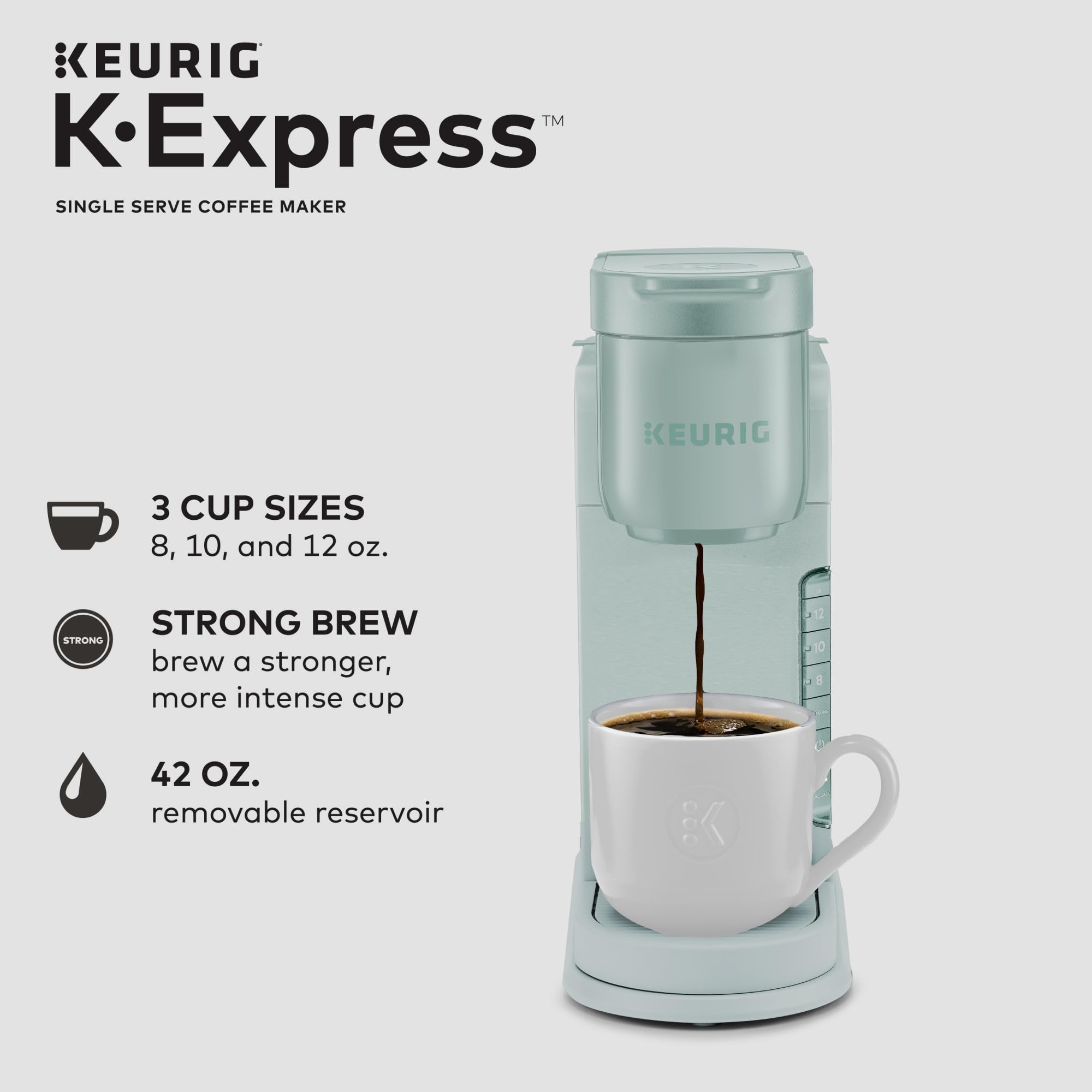 2026 Keurig K Express Cafetera de Una Sola Taz-