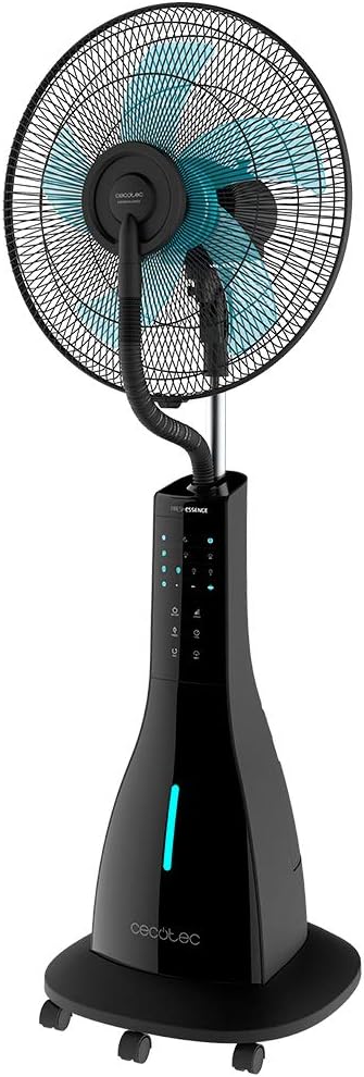 Ventilador con Nebulizador de Agua Fresca Cecotec EnergySilence 490 con Control Remoto, 90W, Diámetro 16