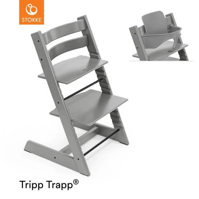 Silla Alta Stokke Tripp Trapp - Gris Tormenta