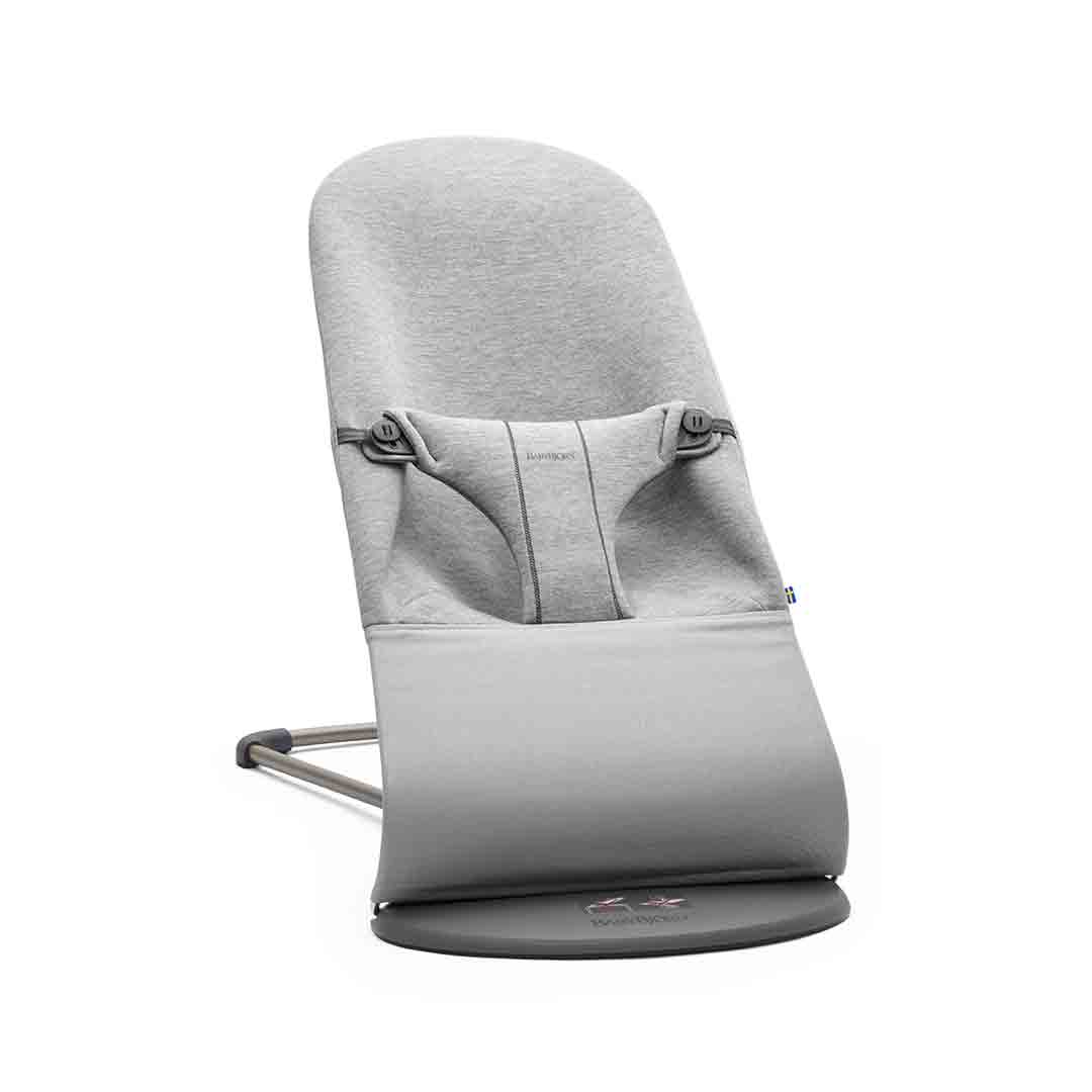 BabyBjörn Bouncer Bliss - 3D Jersey - Gris Claro