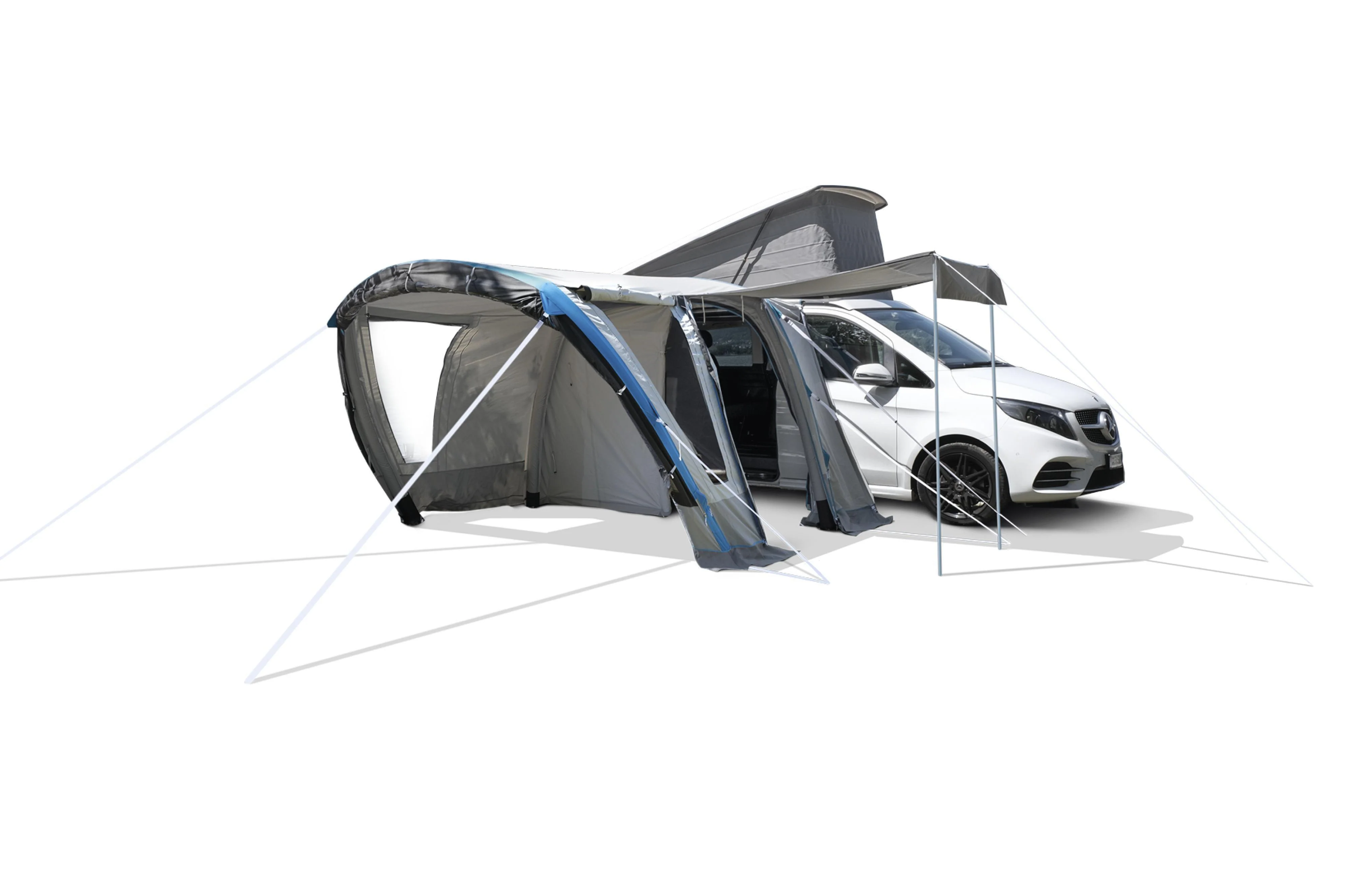 2026 Tienda hinchable Air Travel II A.I.R. TECH de policotón – para furgonetas (altura 180–210 cm)